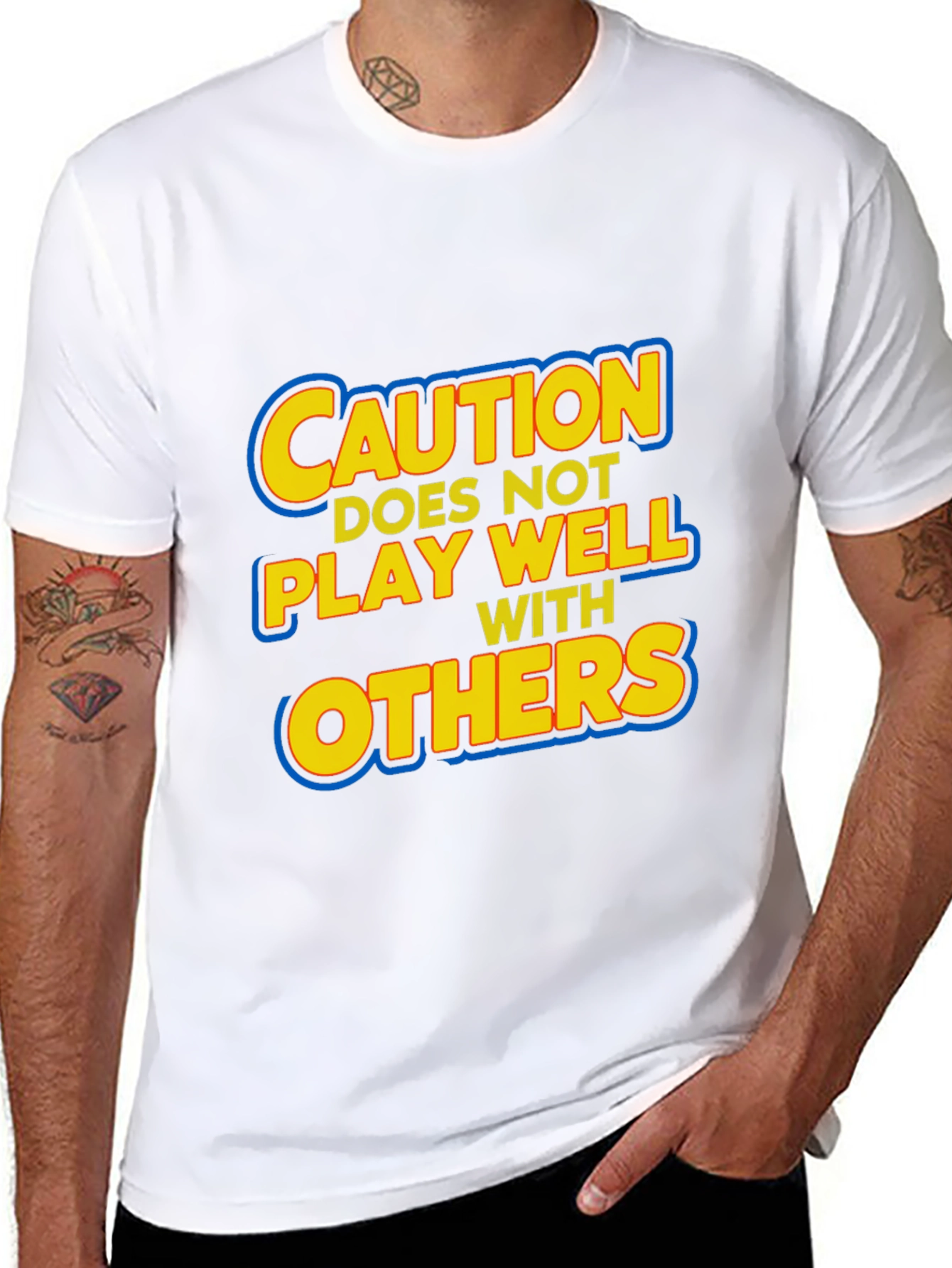 Caution: Does Not Play Well With Others T-Shirt