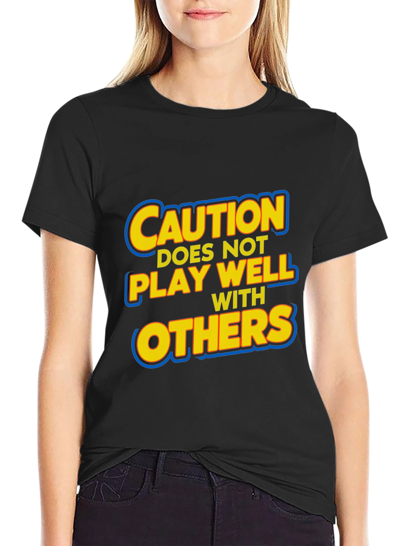 Caution: Does Not Play Well With Others T-Shirt