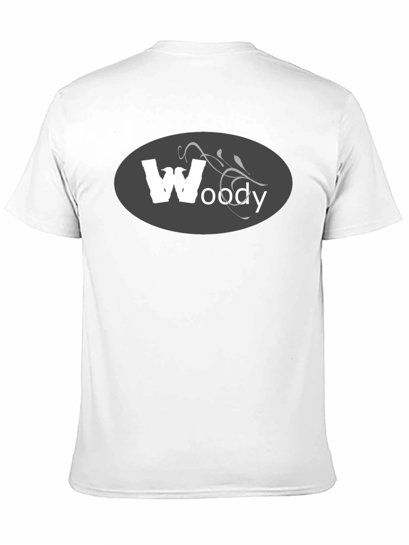 Woody Graphic Tee - Mens Black Cotton T-Shirt