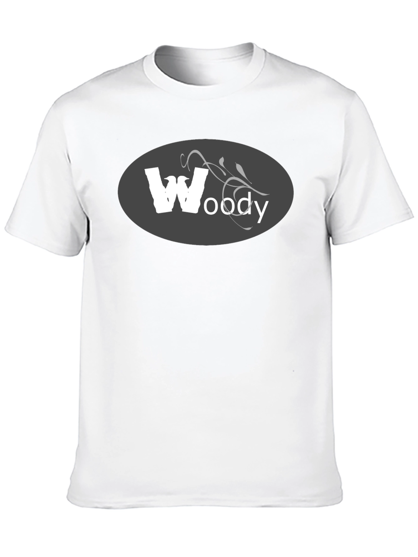 Woody Graphic Tee - Mens Black Cotton T-Shirt