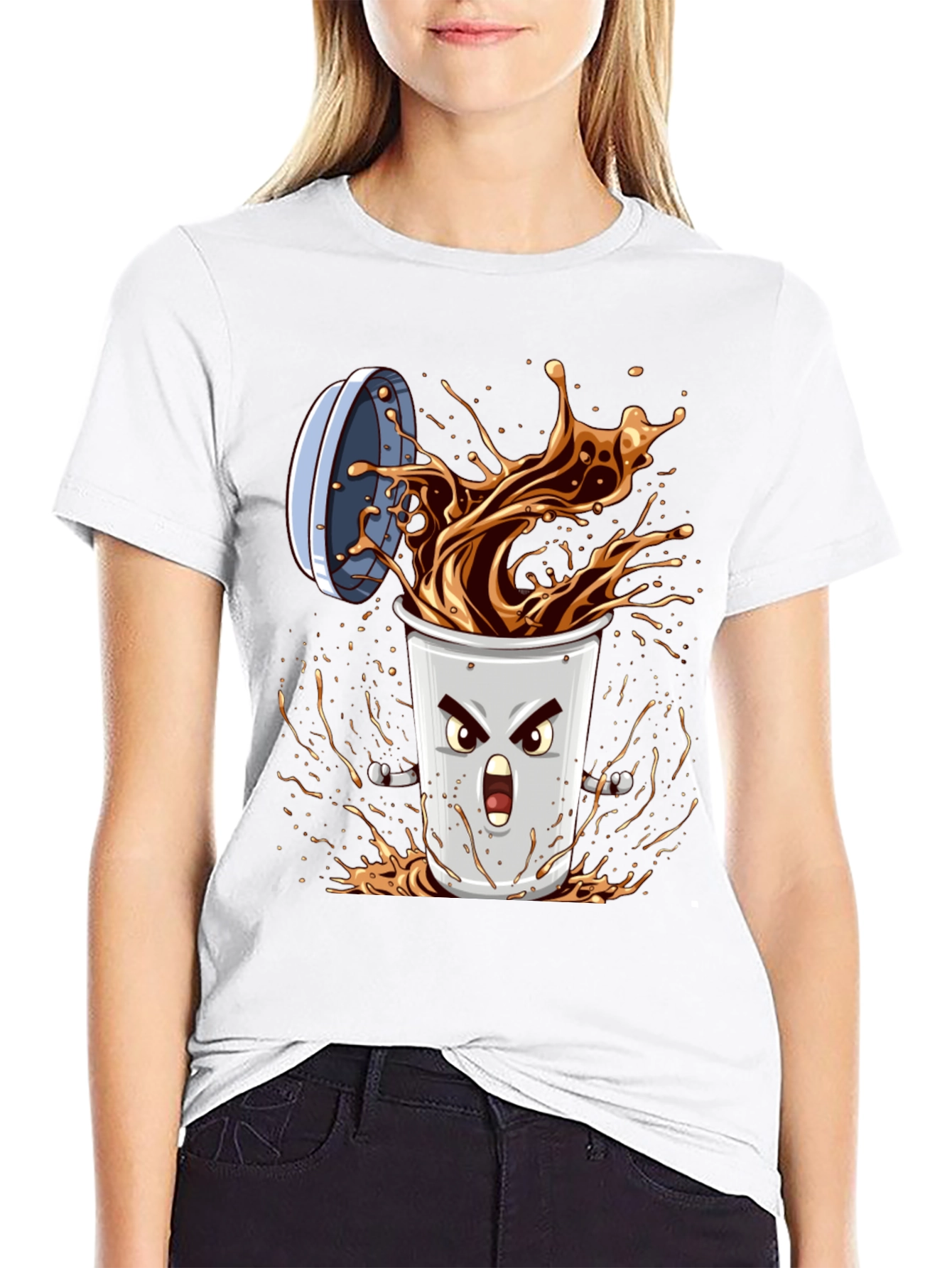 Coffee Monster T-Shirt - Espresso Yourself!