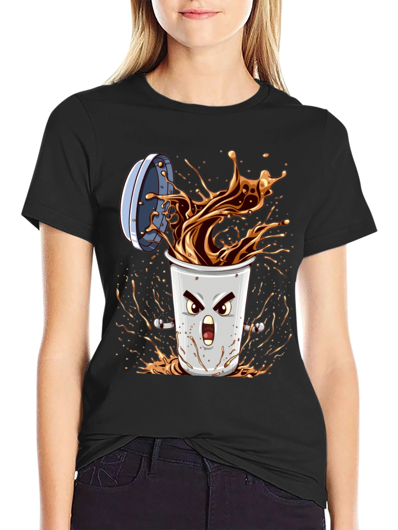 Coffee Monster T-Shirt - Espresso Yourself!
