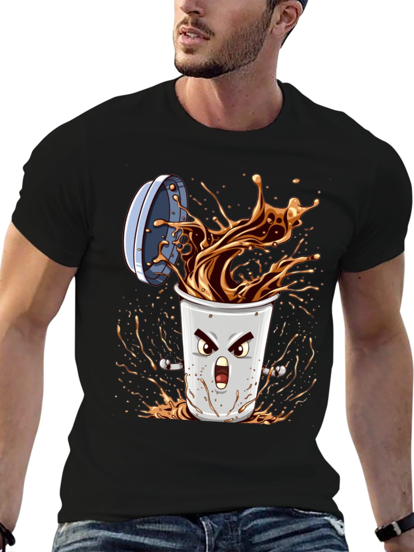 Coffee Monster T-Shirt - Espresso Yourself!