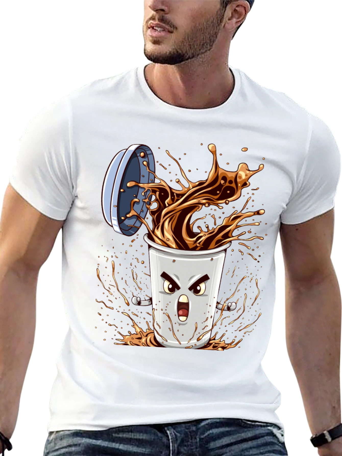 Coffee Monster T-Shirt - Espresso Yourself!