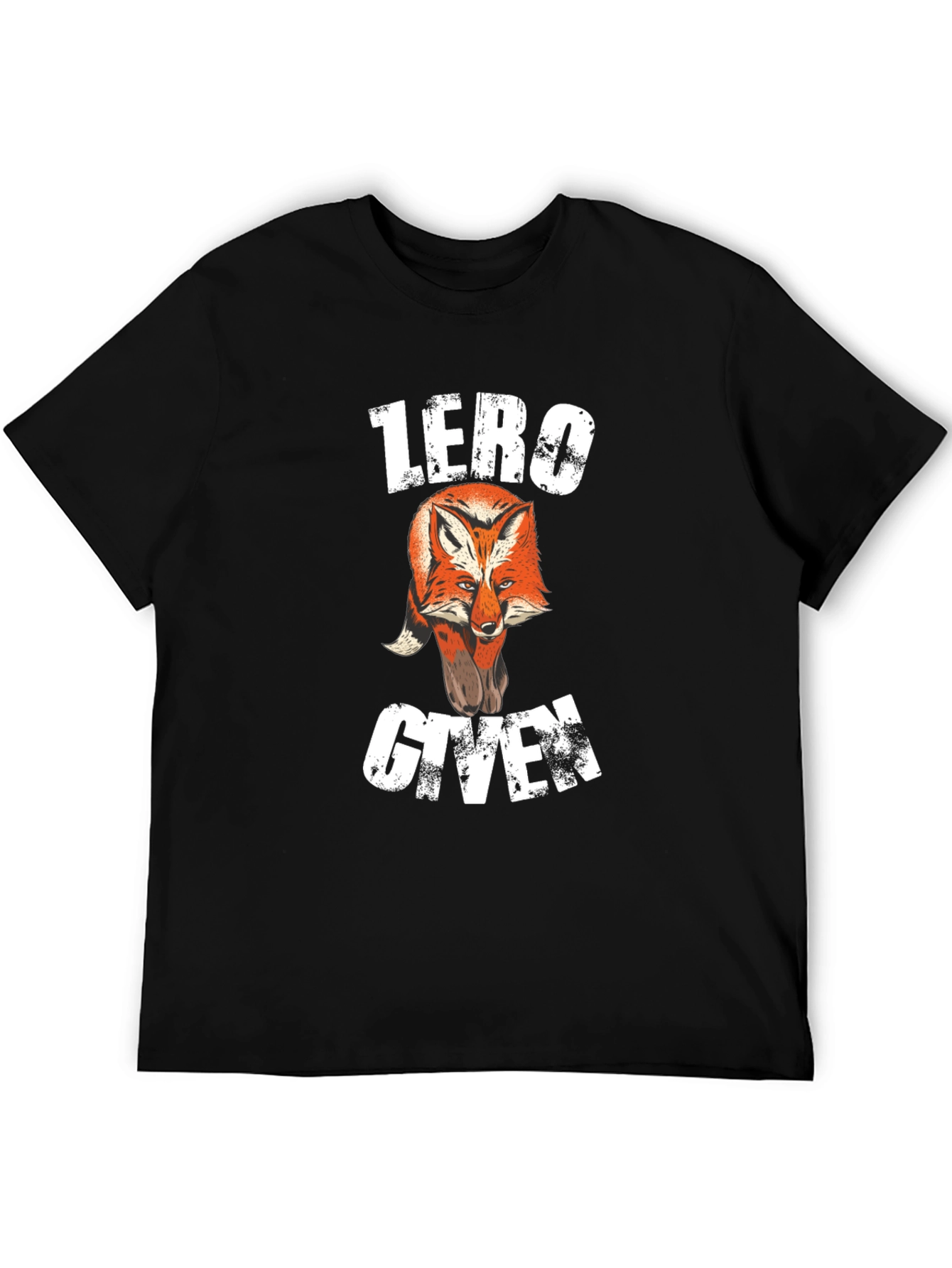 Zero Fox Given T-Shirt - Funny Animal Tee