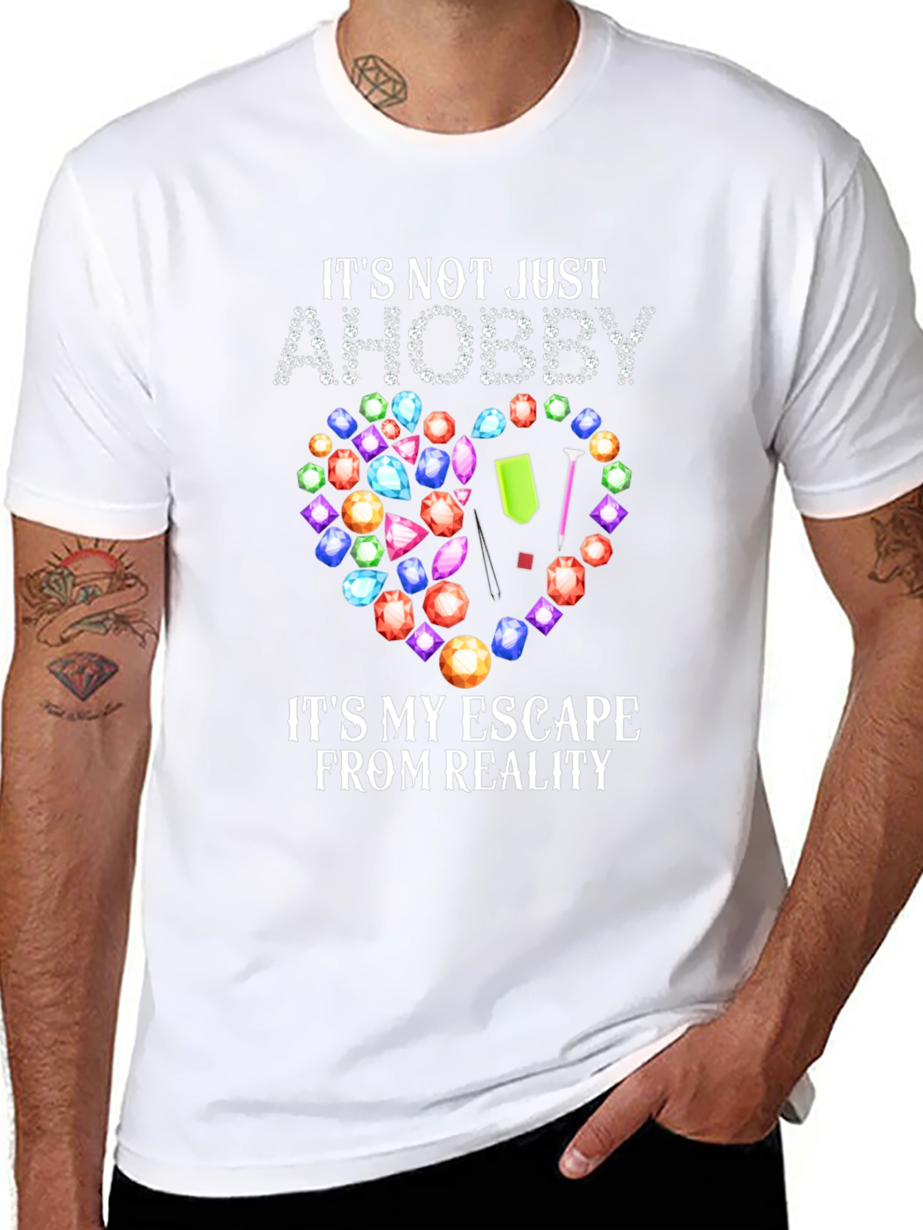 Diamond Art Escape T-Shirt - Hobbyists Dream