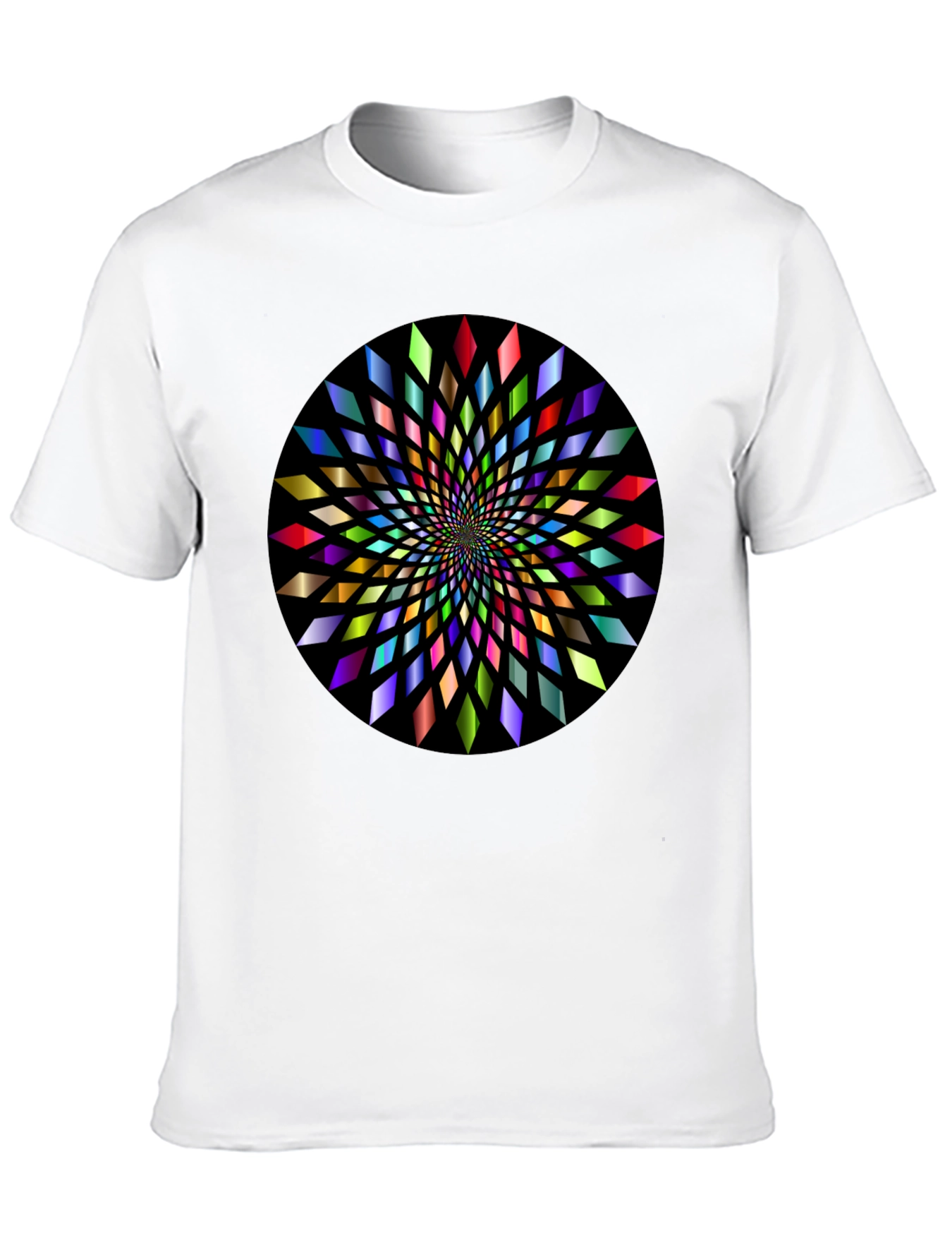 Abstract Geometric Circle Graphic T-Shirt