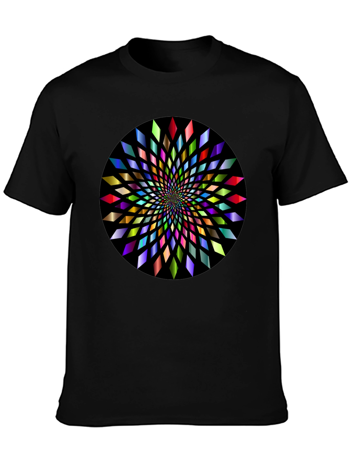 Abstract Geometric Circle Graphic T-Shirt
