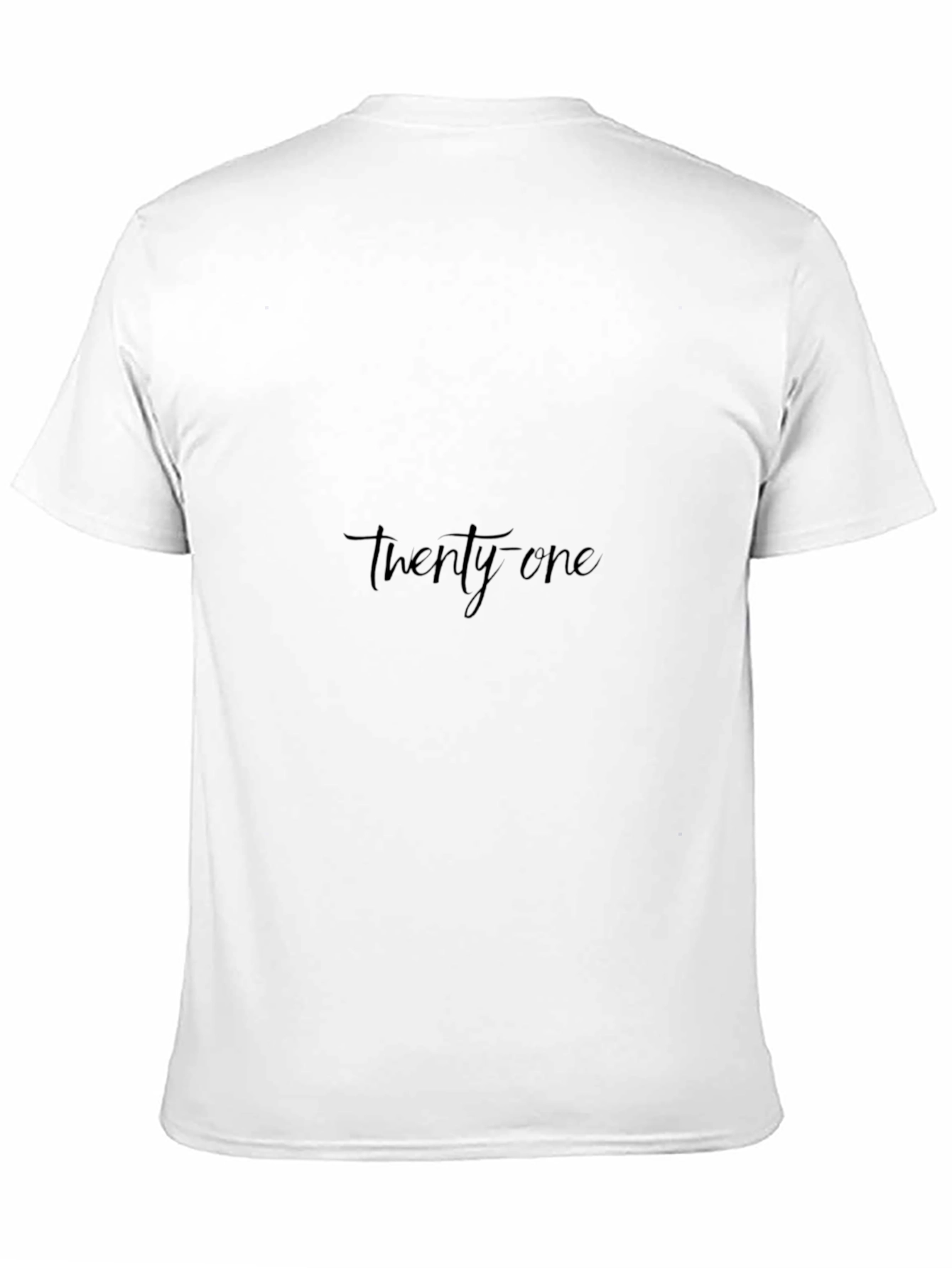 Black Twenty-One Graphic Tee - Unisex