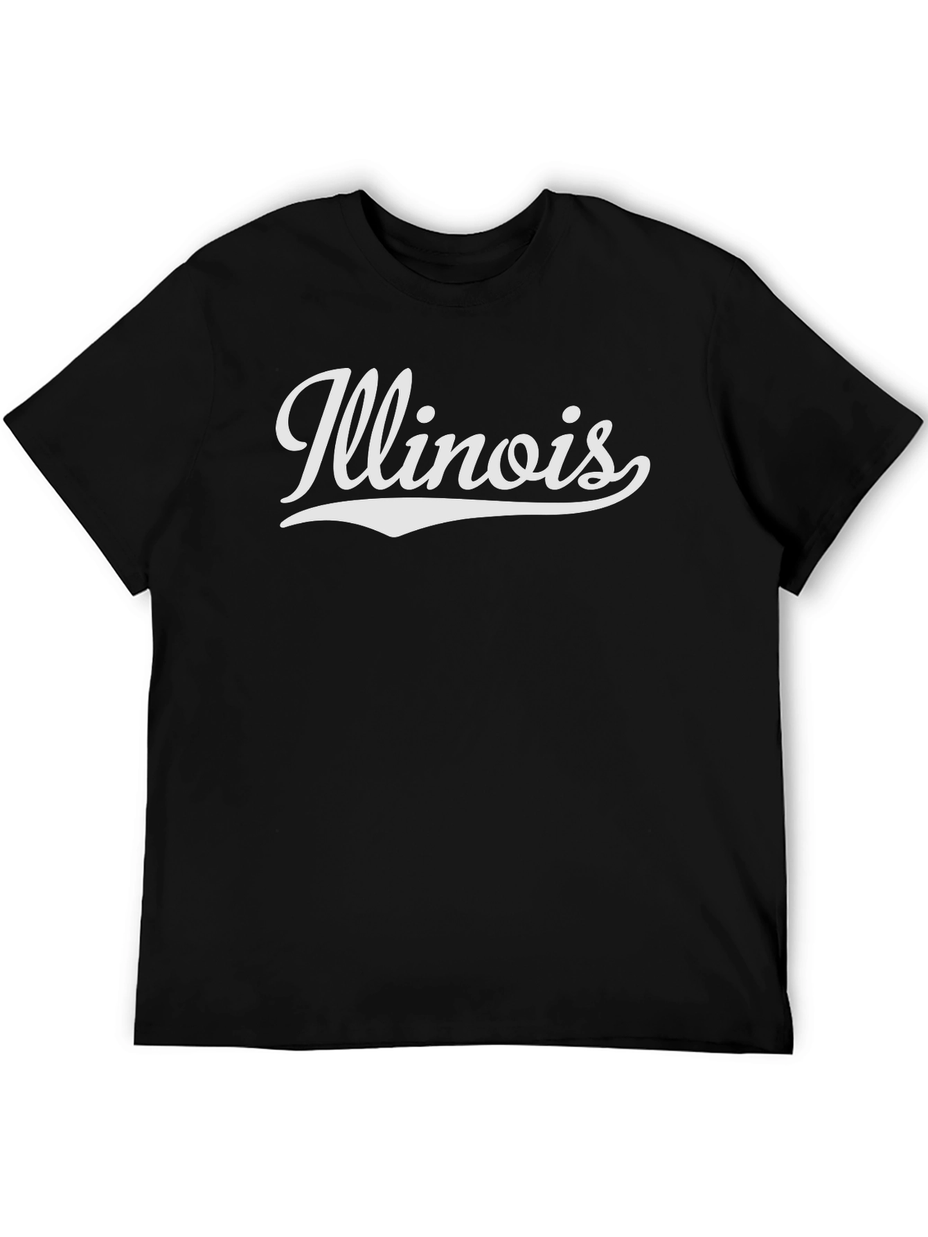 Illinois Script T-Shirt - Classic Graphic Tee