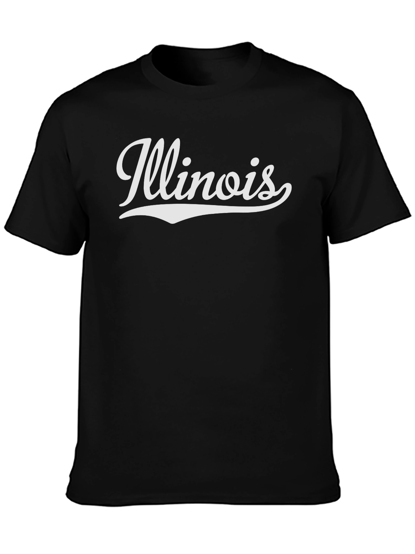 Illinois Script T-Shirt - Classic Graphic Tee
