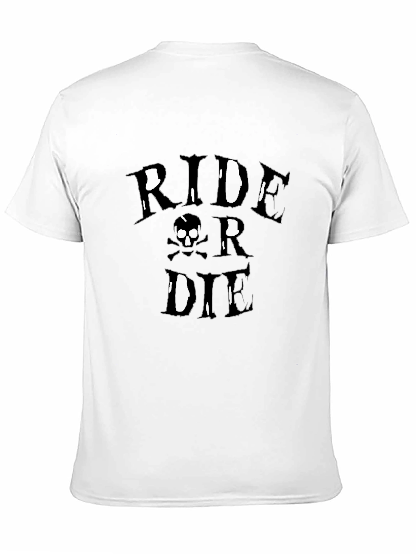 Ride or Die Graphic T-Shirt - Biker Style