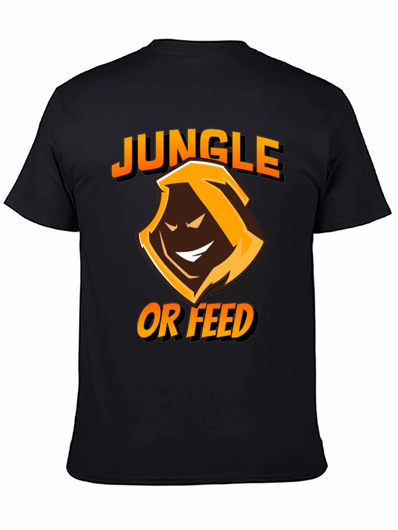 Jungle or Feed Black T-Shirt