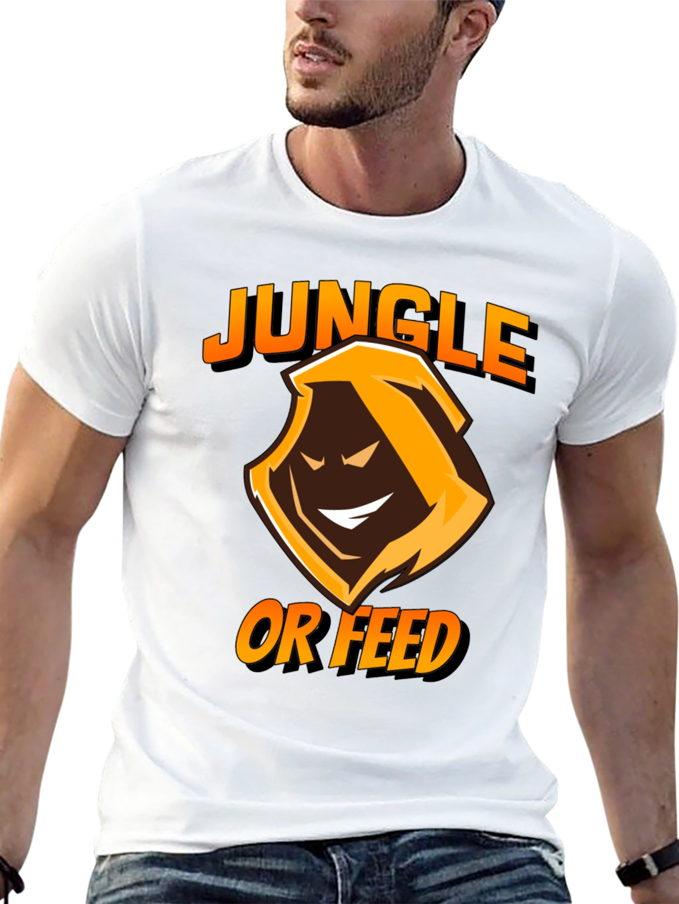 Jungle or Feed Black T-Shirt