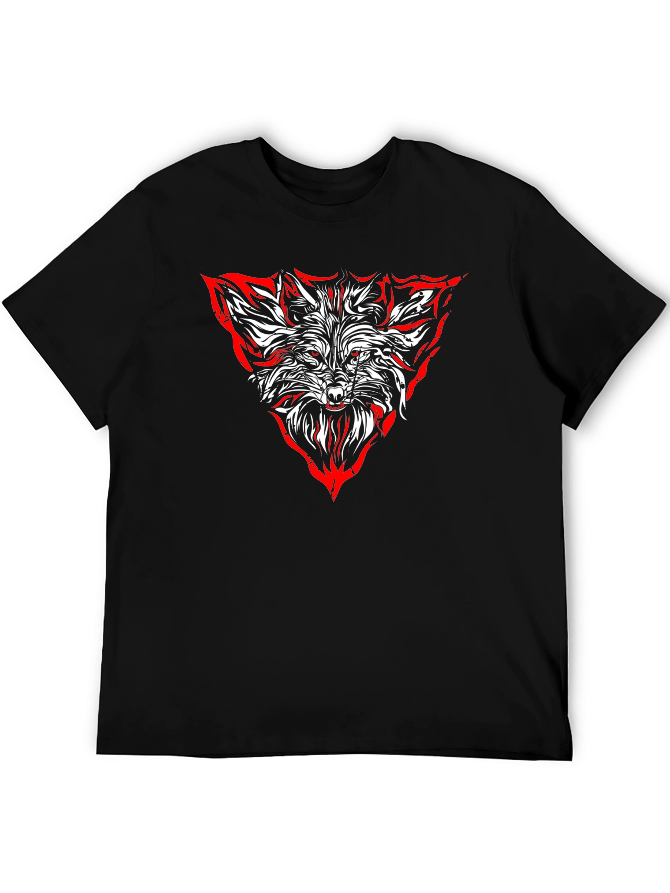 Fox Graphic Tee - Mens Black T-Shirt