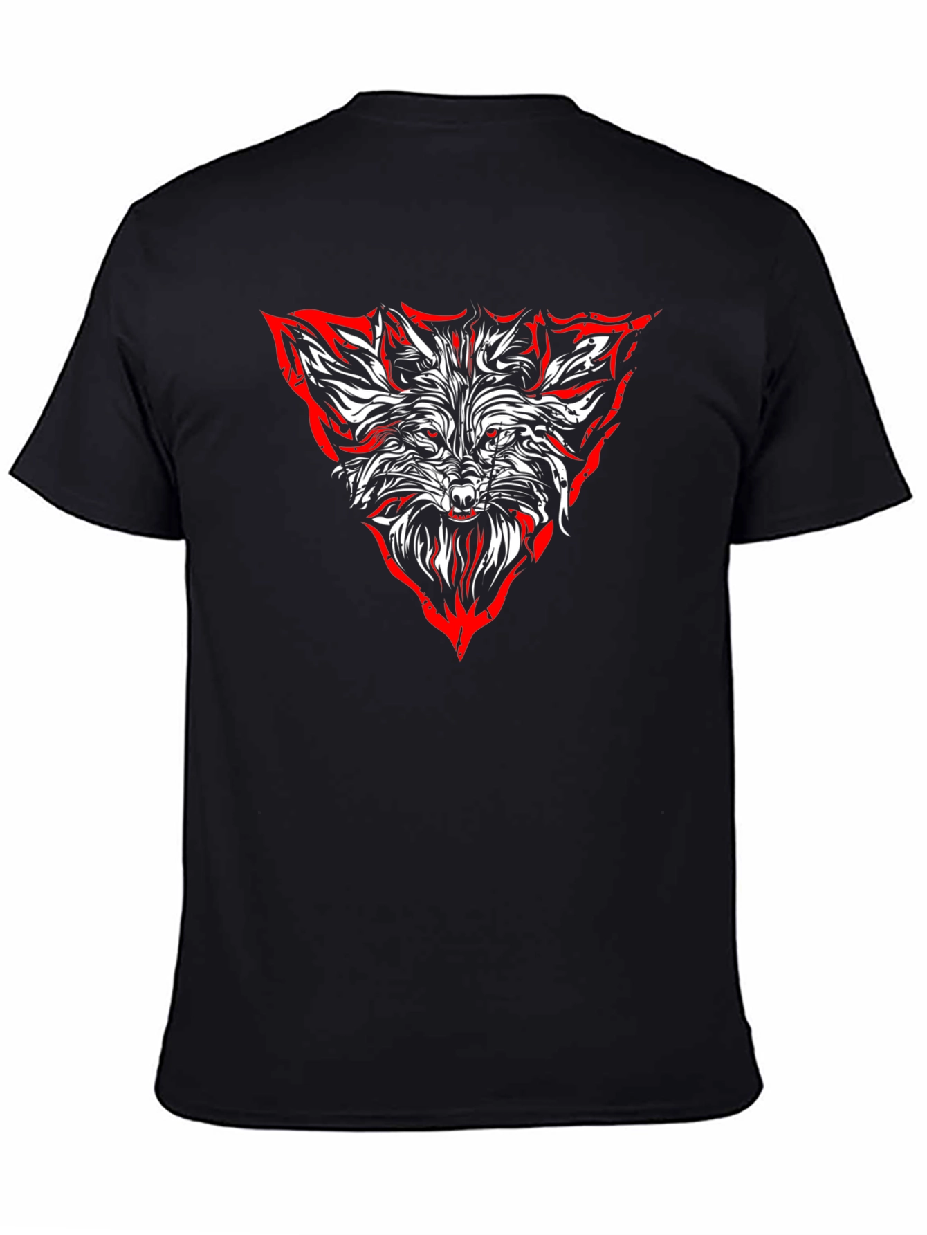 Fox Graphic Tee - Mens Black T-Shirt