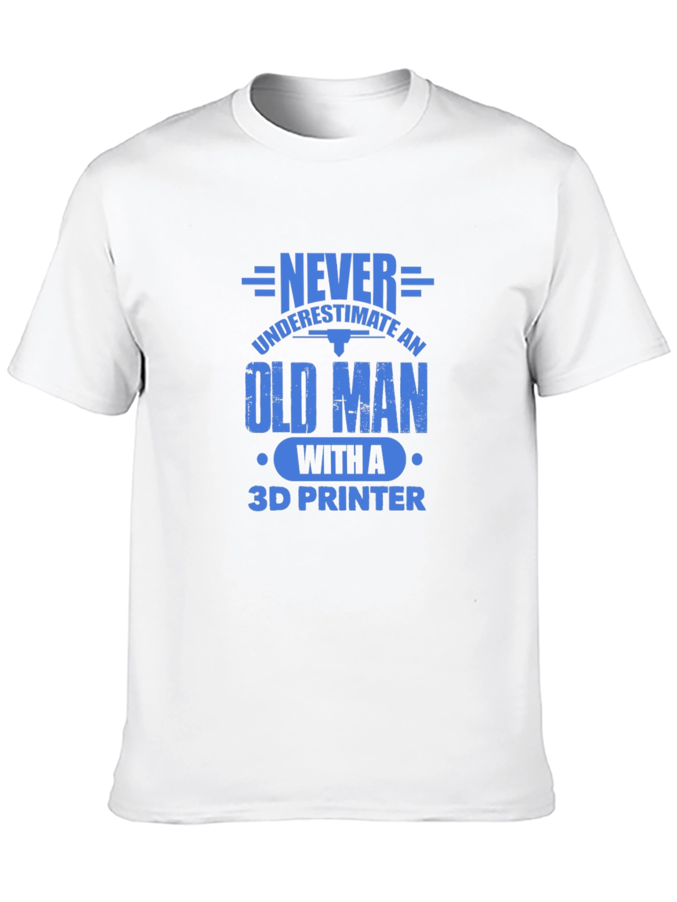 Never Underestimate Old Man T-Shirt