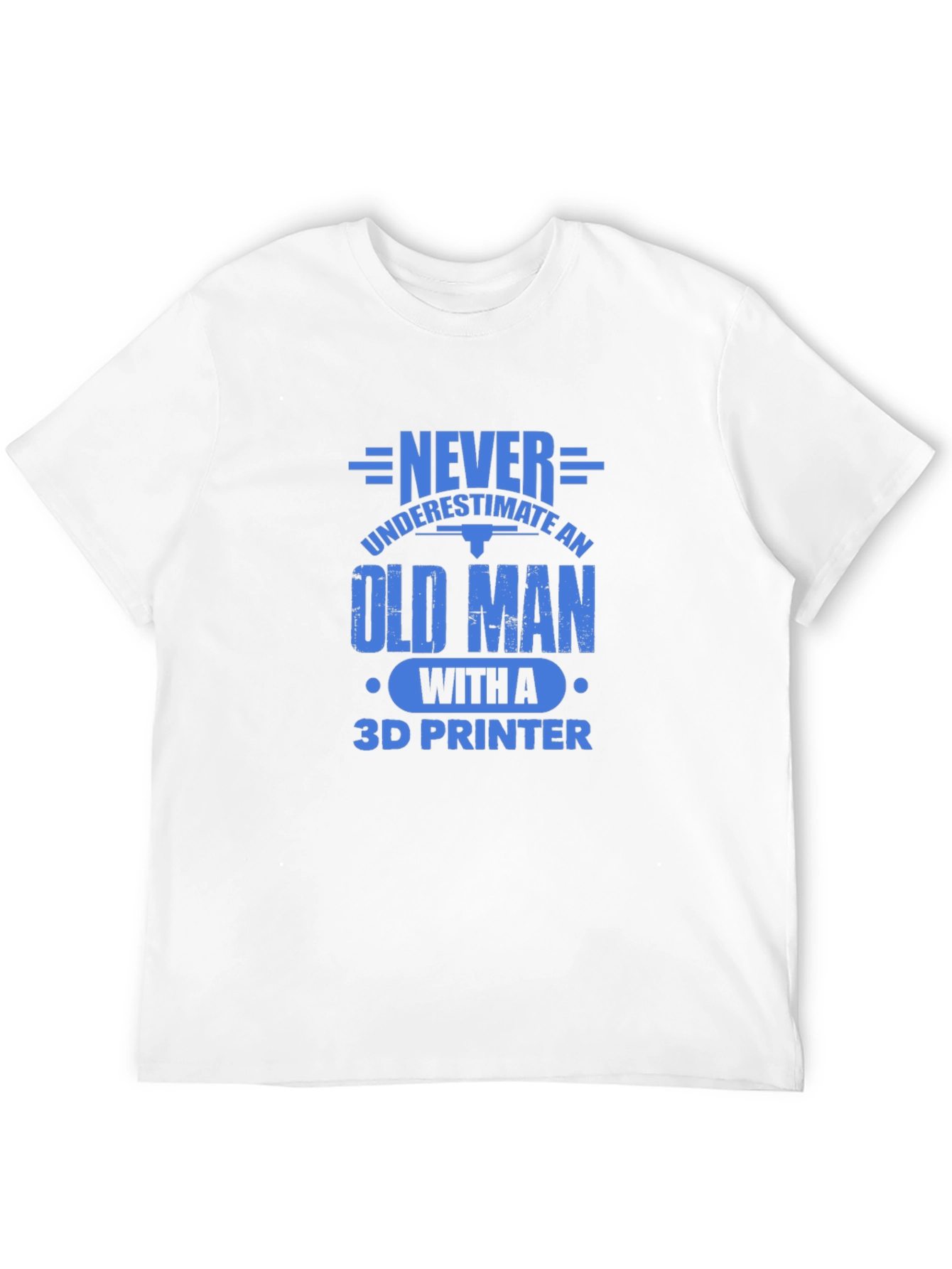 Never Underestimate Old Man T-Shirt