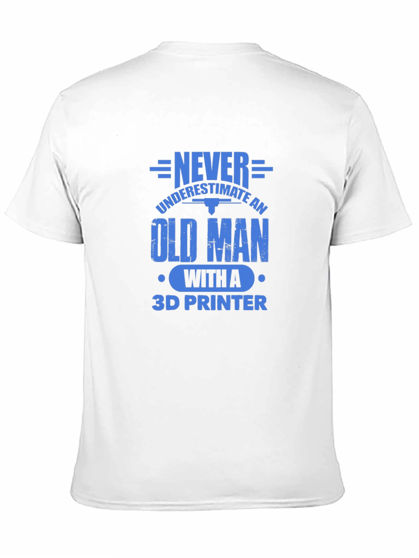Never Underestimate Old Man T-Shirt