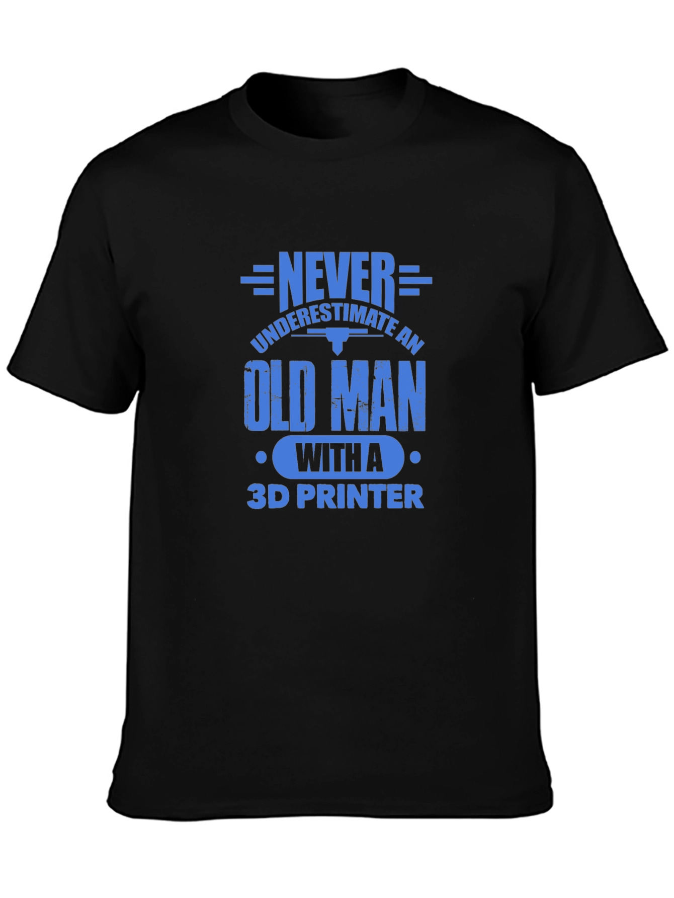 Never Underestimate Old Man T-Shirt