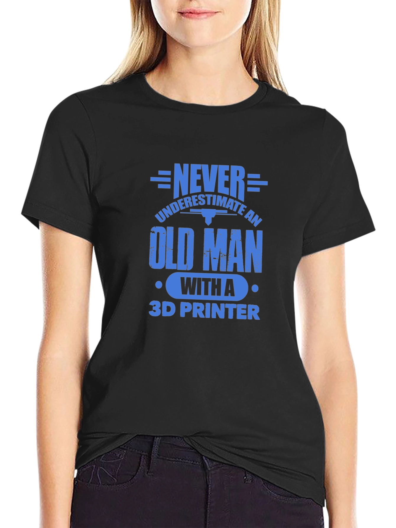 Never Underestimate Old Man T-Shirt