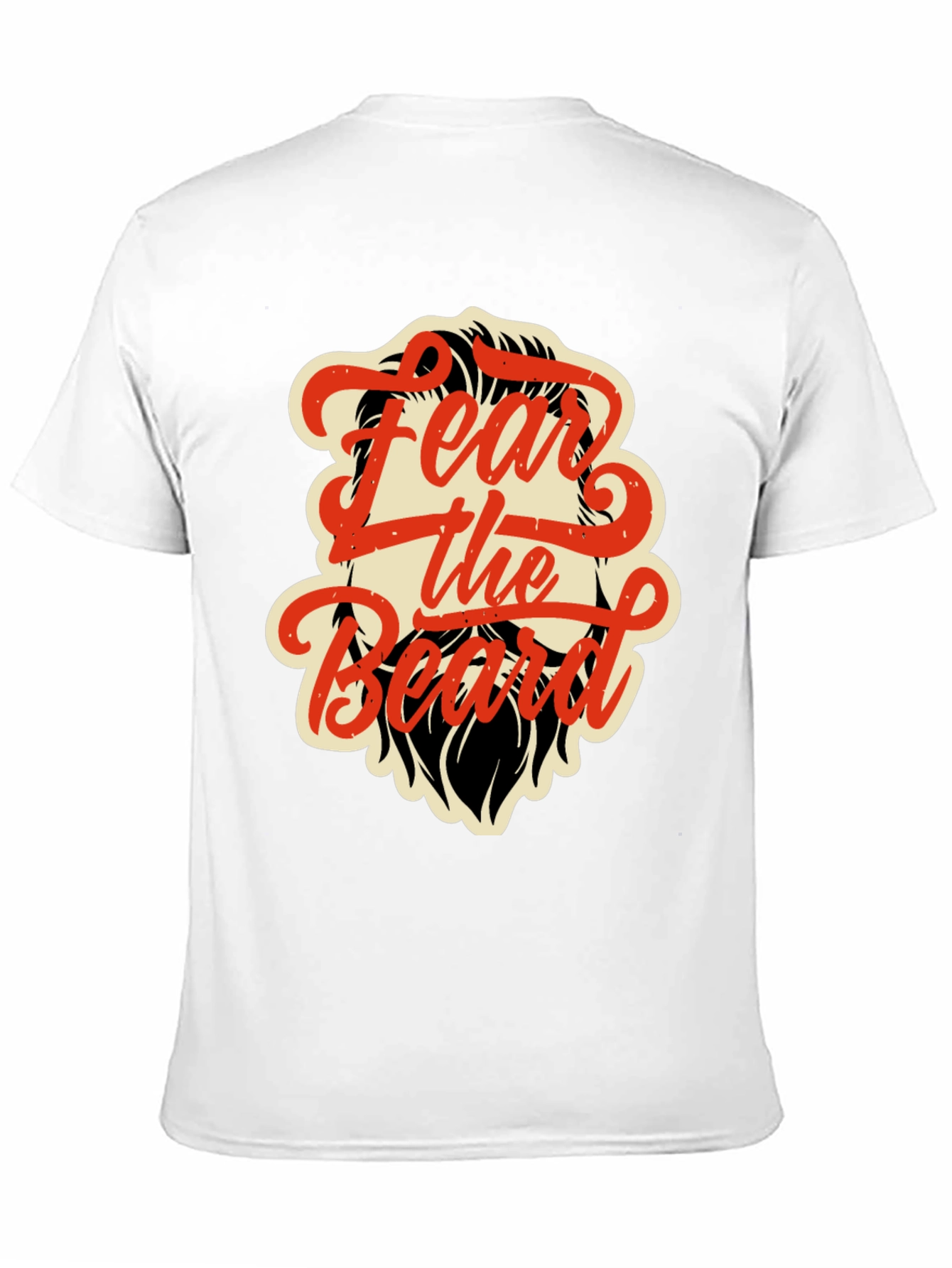 Fear the Beard Graphic Tee - Black