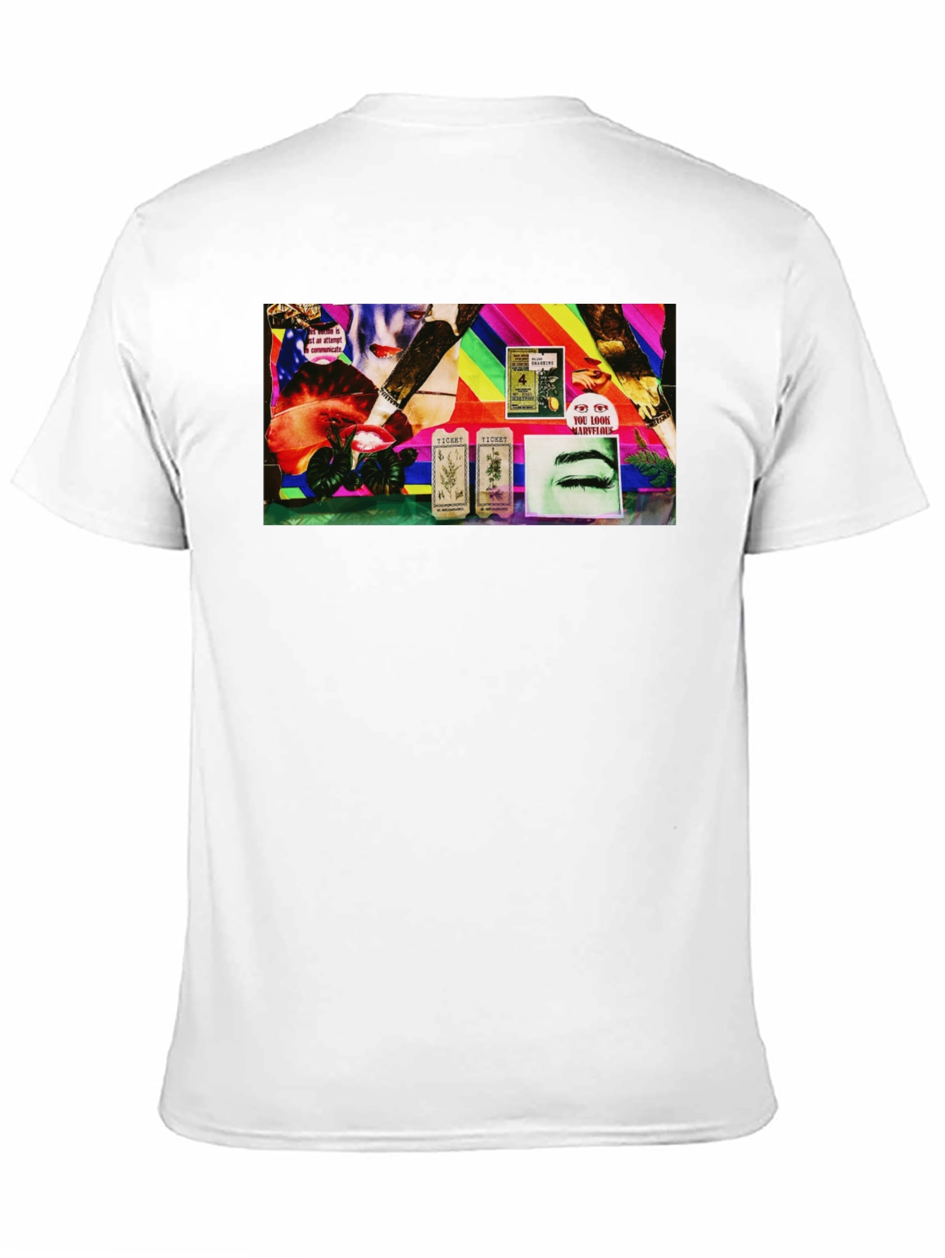Unique Graphic Print Black T-Shirt