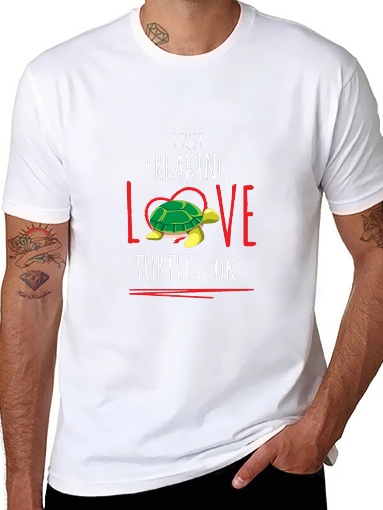 I Just Freaking Love Turtles T-Shirt