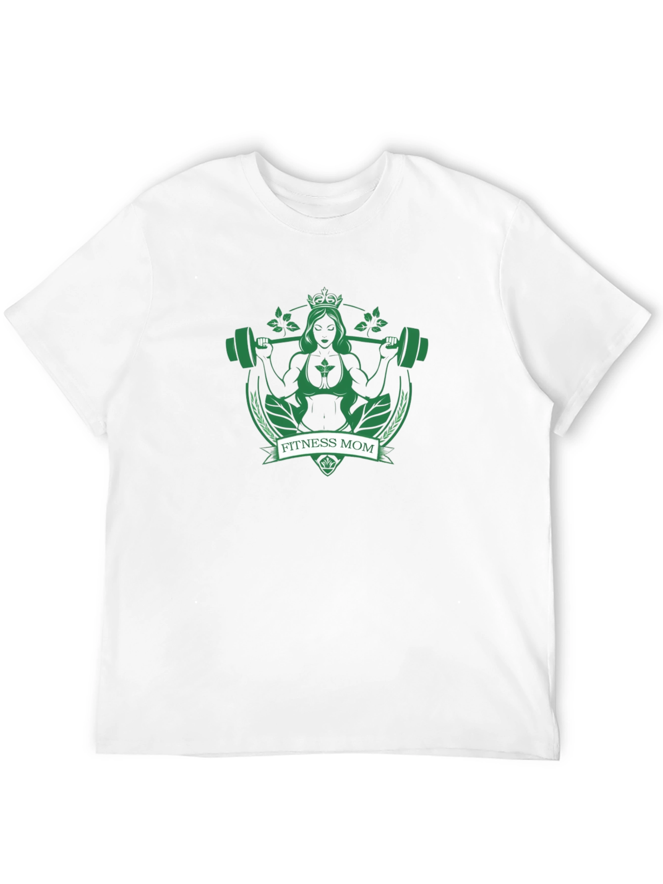 Fitness Mom T-Shirt - Workout Gym Tee