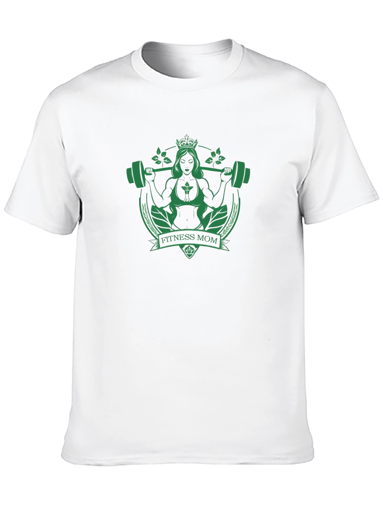 Fitness Mom T-Shirt - Workout Gym Tee