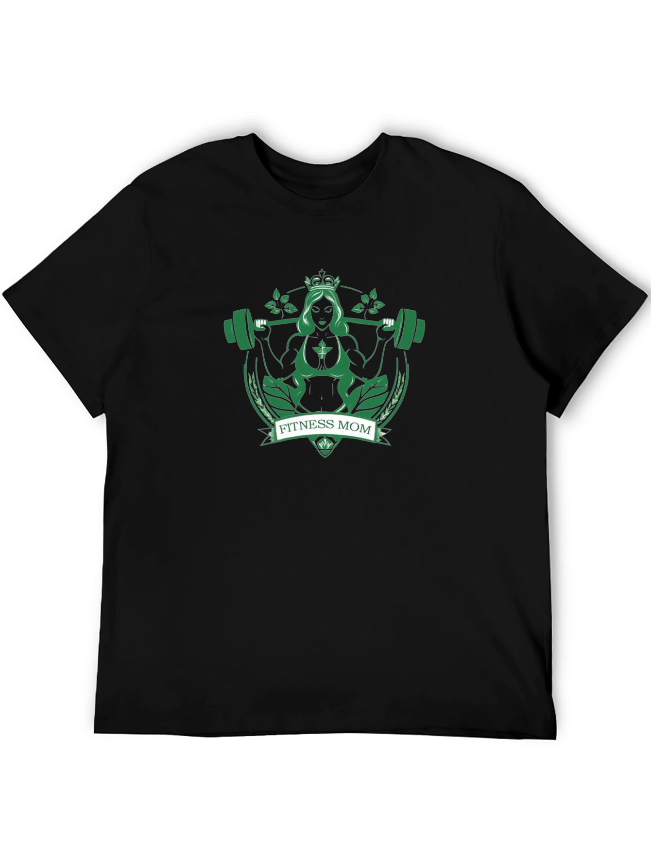 Fitness Mom T-Shirt - Workout Gym Tee