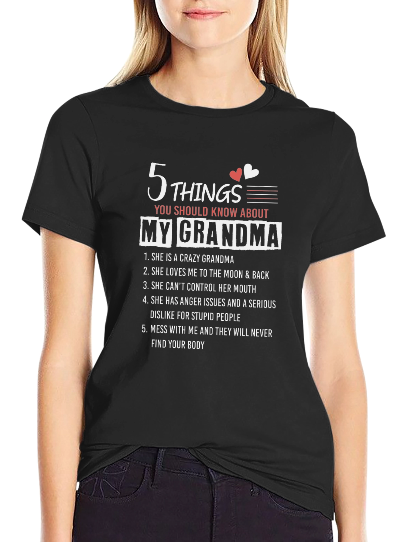5 Things You Should Know About My Grandma T-Shirt