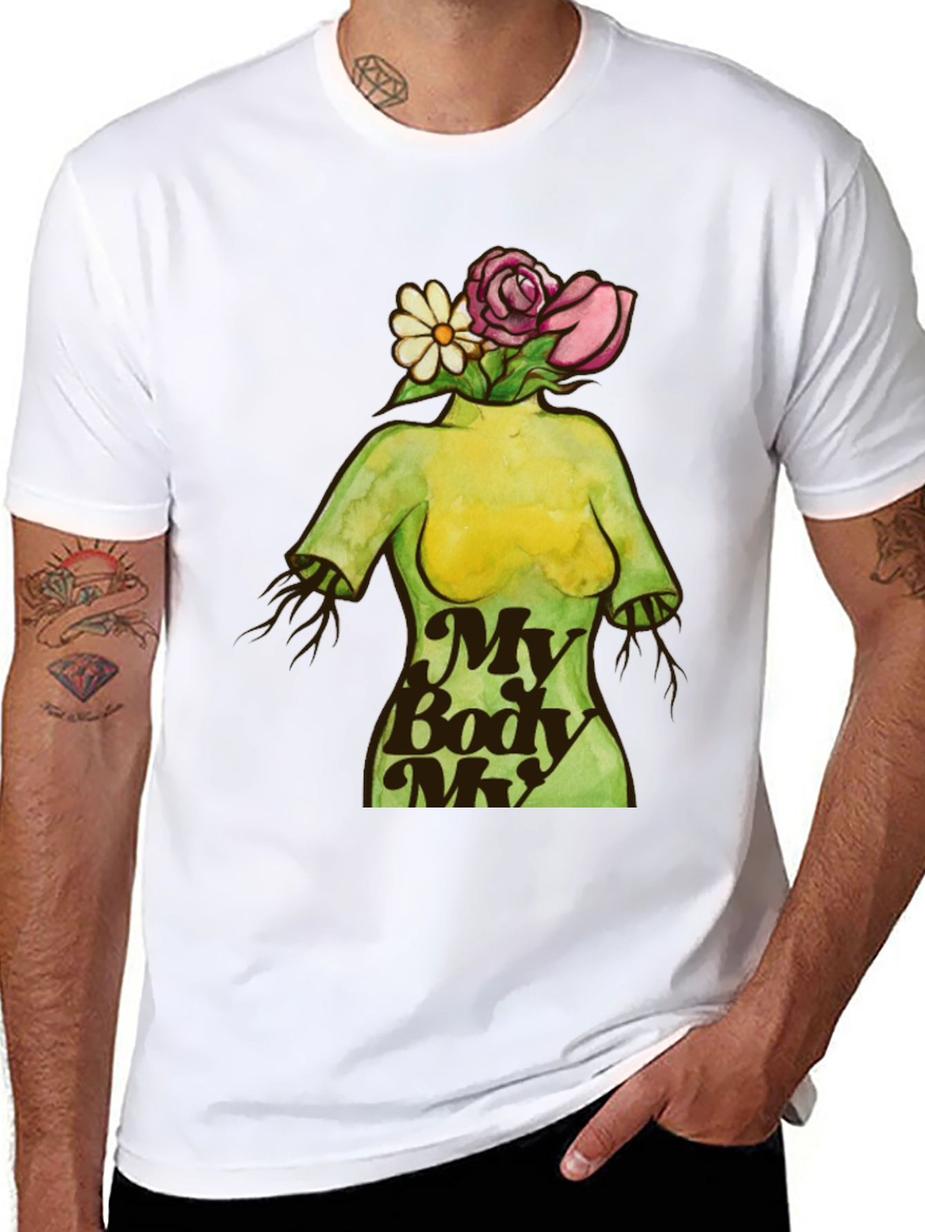 My Body My Choice Graphic Tee