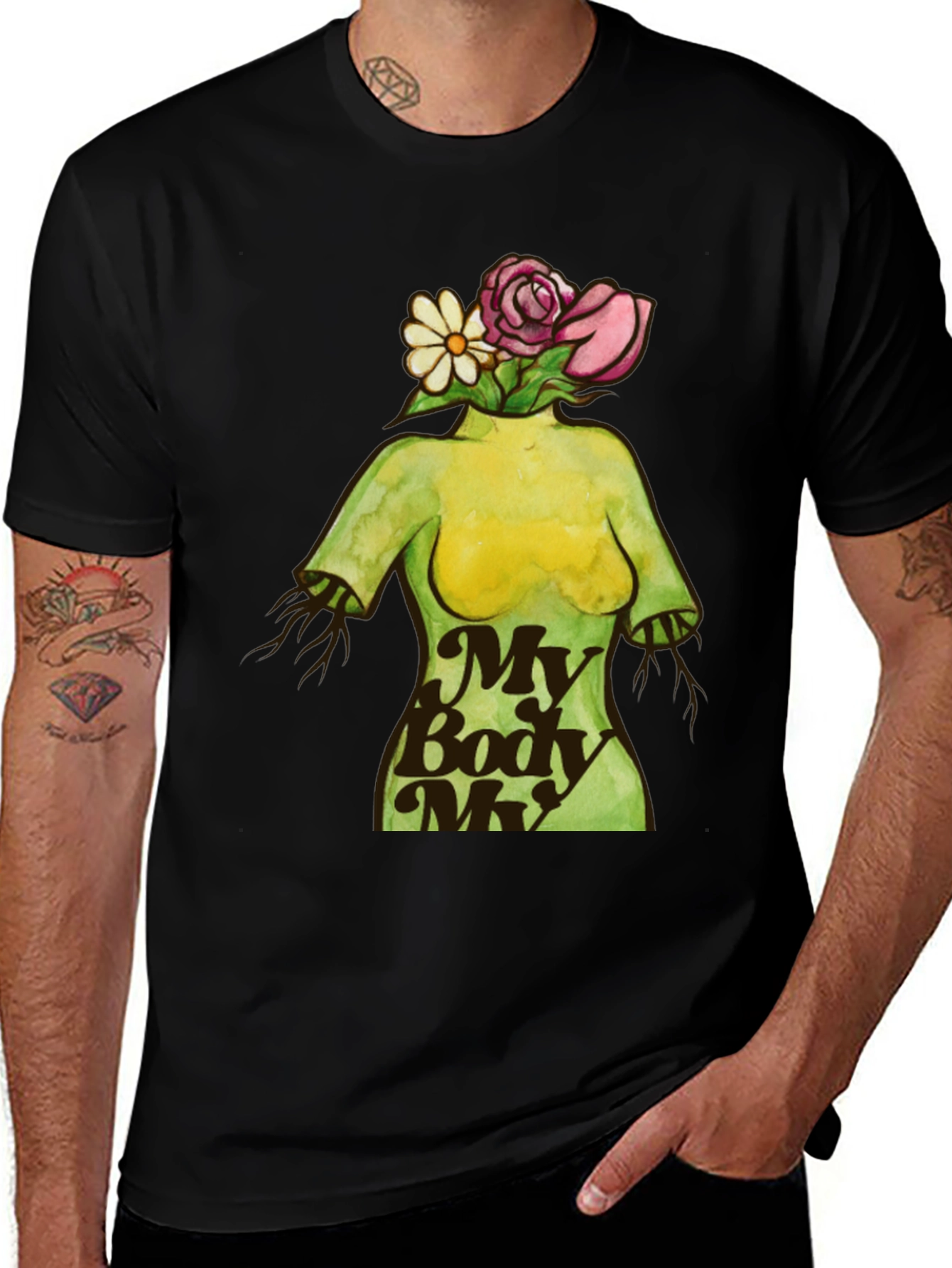 My Body My Choice Graphic Tee