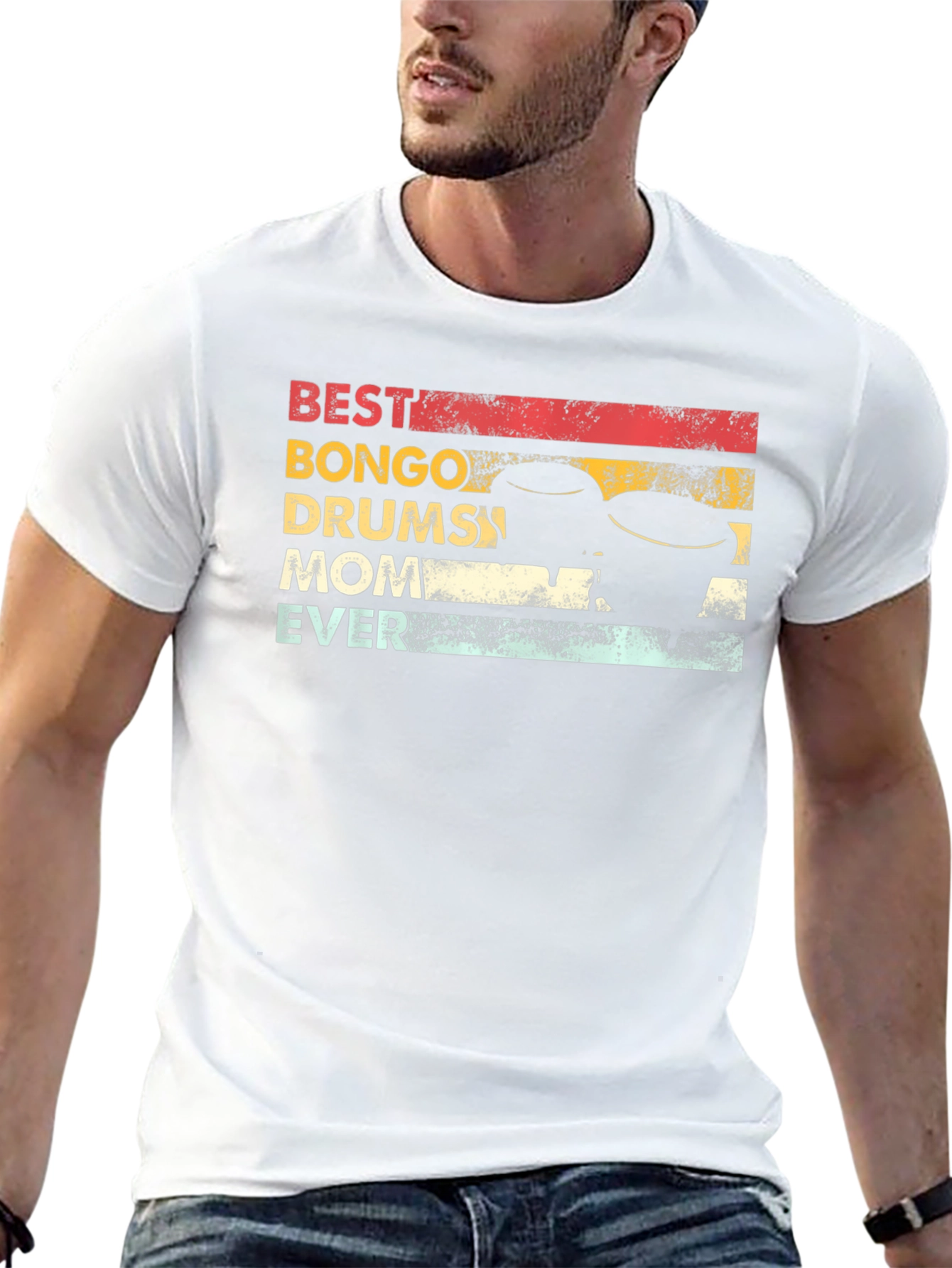 Best Bongo Drums Mom Ever Graphic Tee