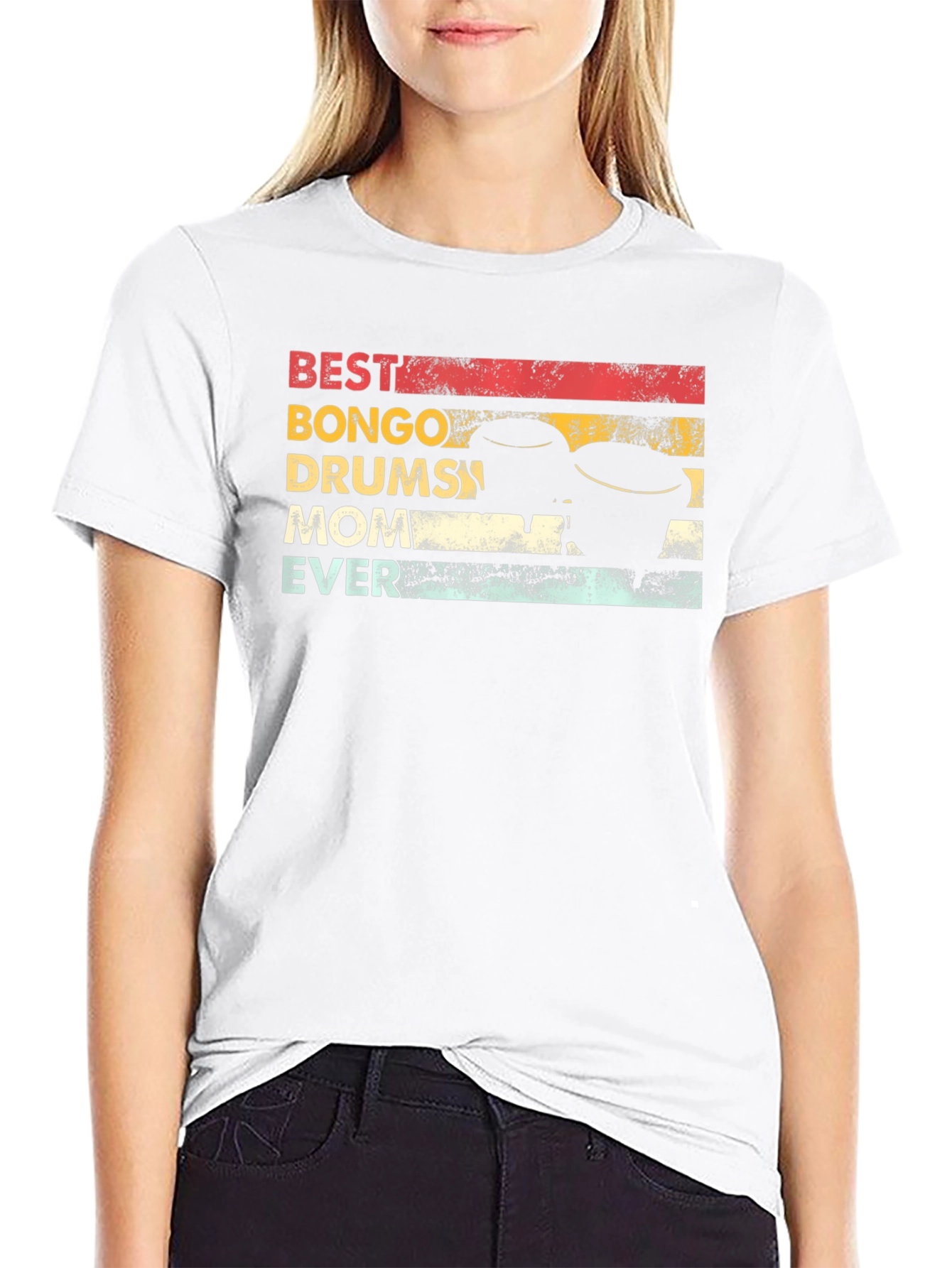 Best Bongo Drums Mom Ever Graphic Tee