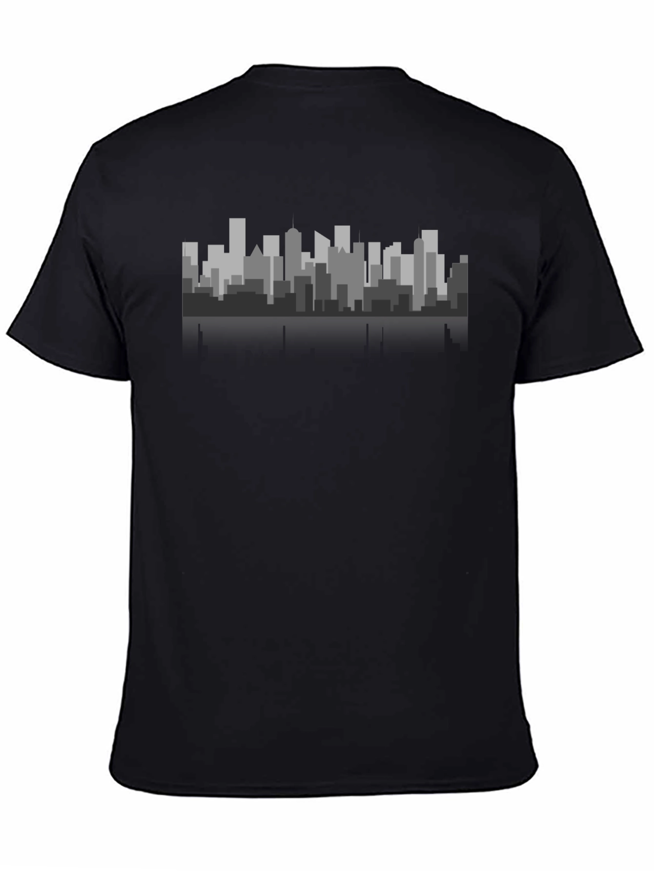 Cityscape Silhouette Tee - Stylish Urban Design
