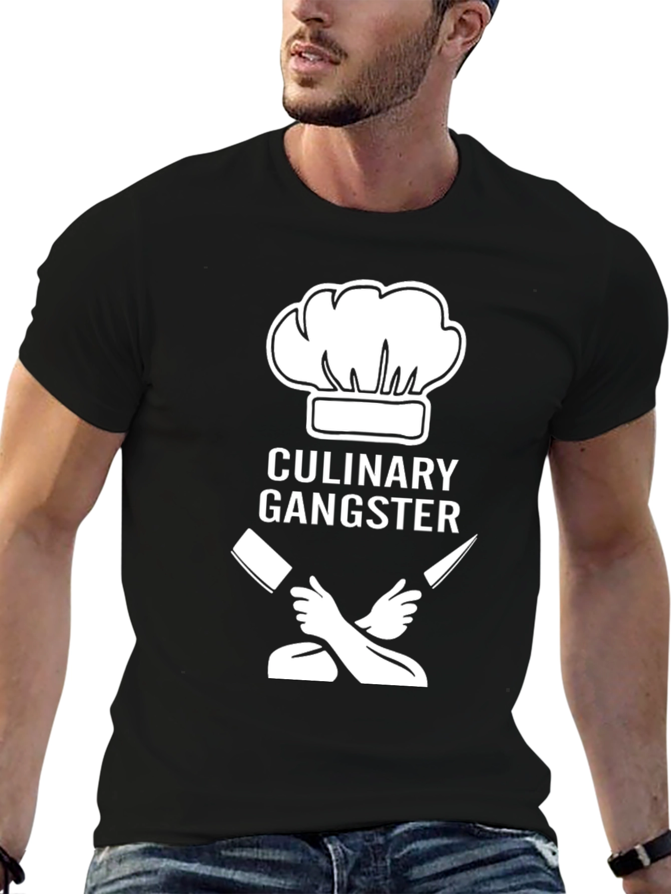 Culinary Gangster T-Shirt - Chef Humor Tee