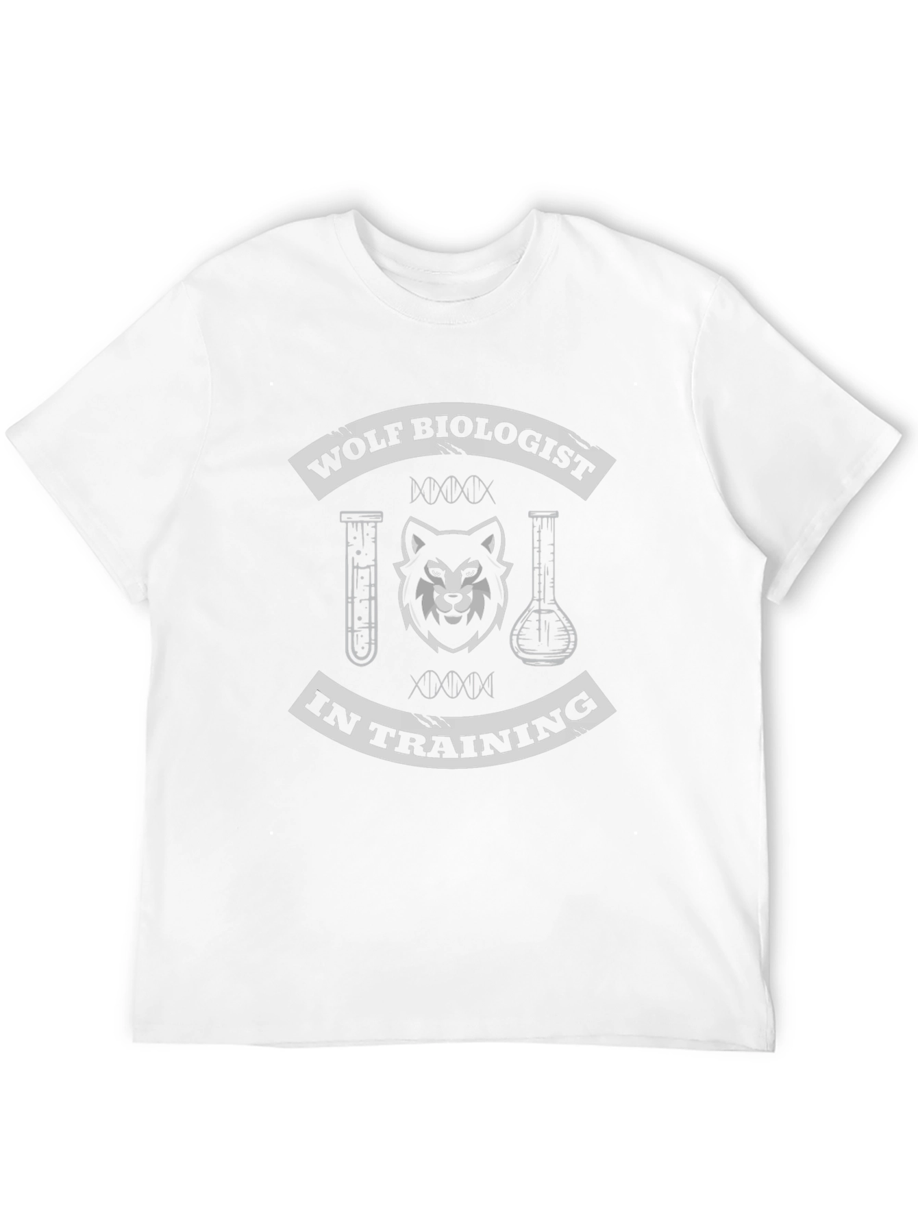 Wolf Biologist in Training T-Shirt - Science Enthusiast Apparel