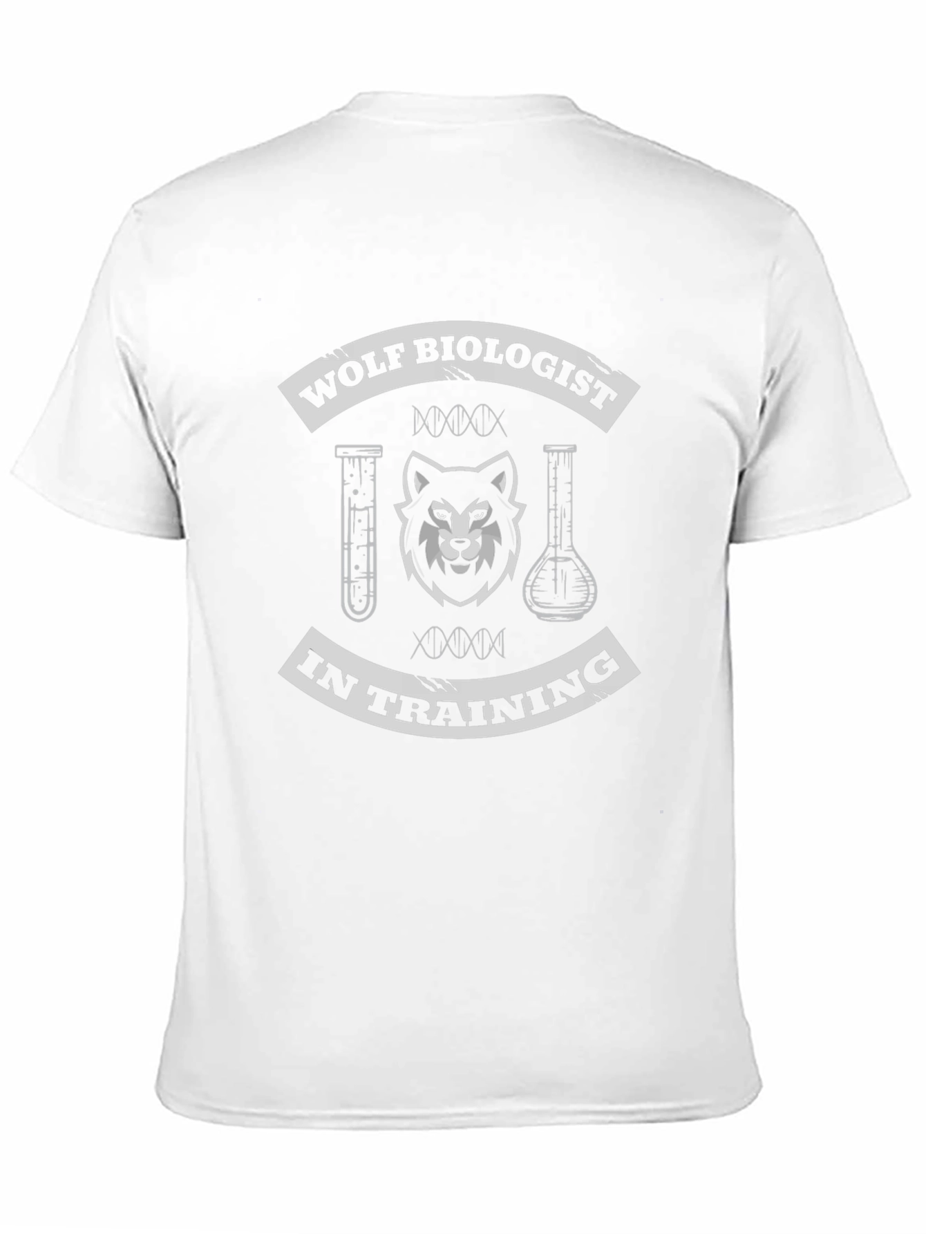 Wolf Biologist in Training T-Shirt - Science Enthusiast Apparel