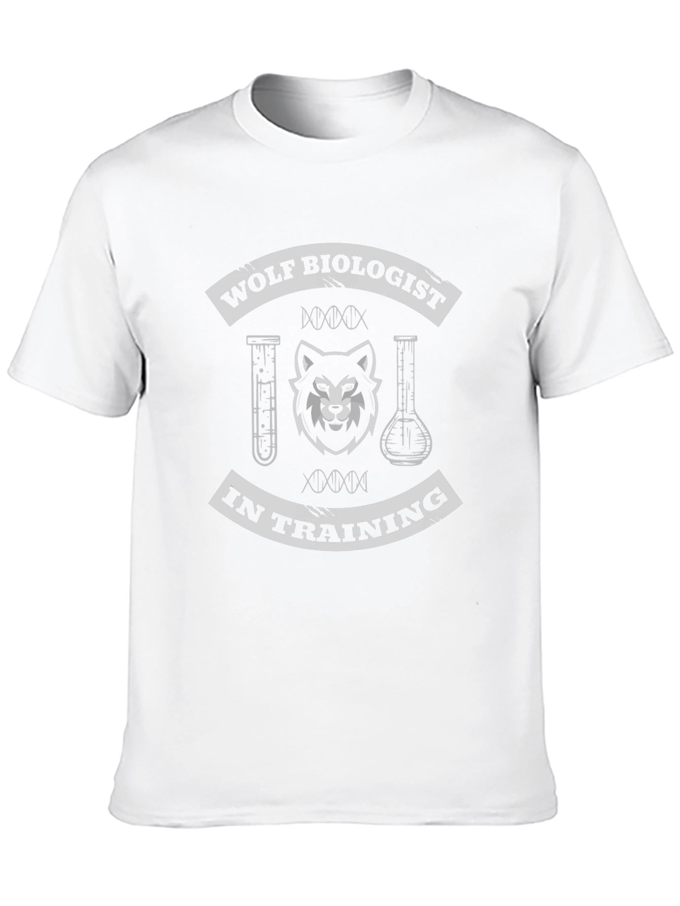 Wolf Biologist in Training T-Shirt - Science Enthusiast Apparel