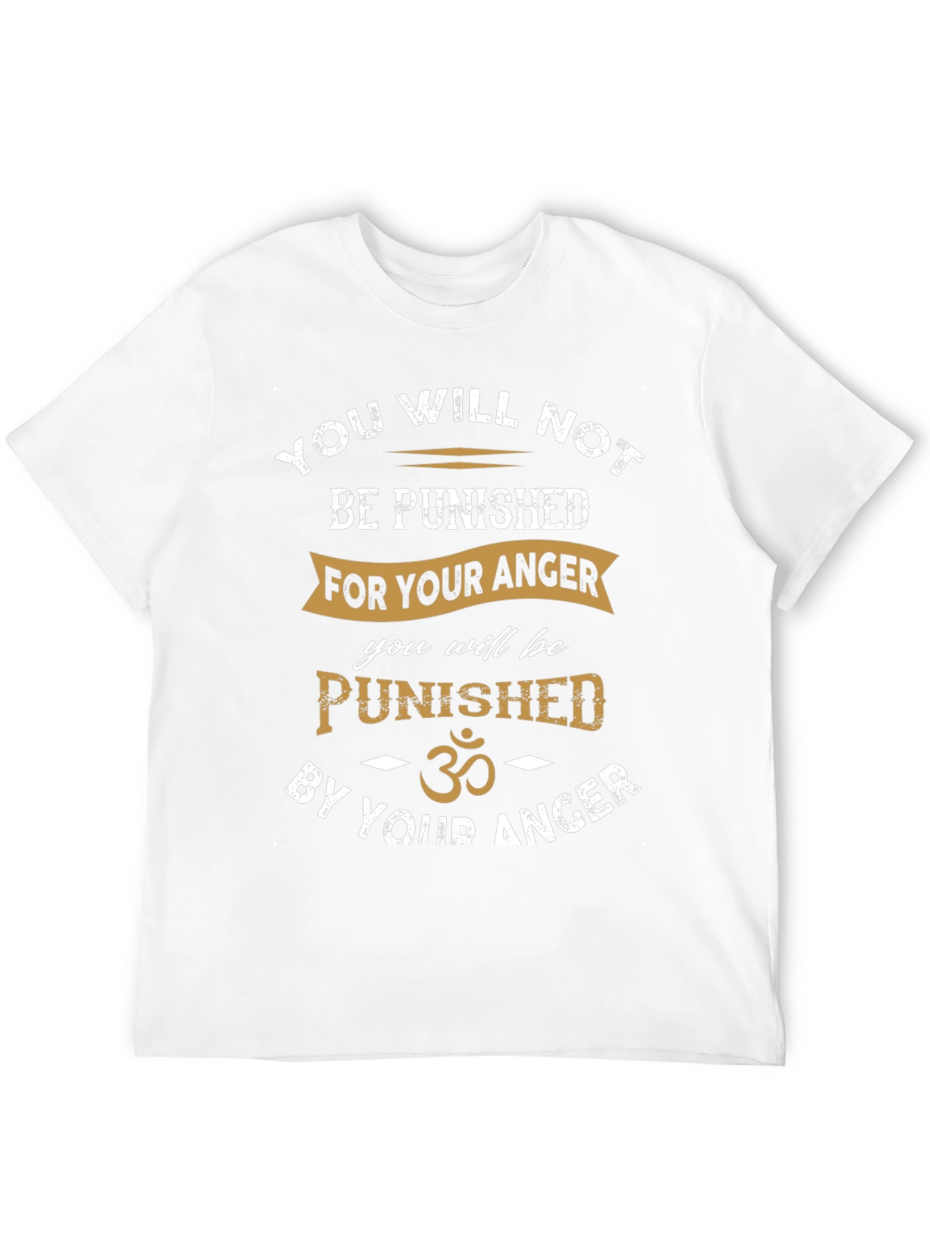 Punished by Anger T-Shirt - Black Graphic Tee