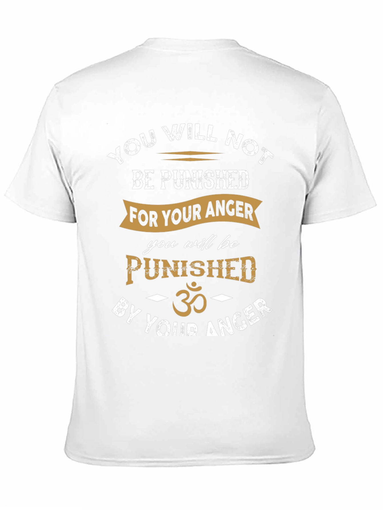 Punished by Anger T-Shirt - Black Graphic Tee
