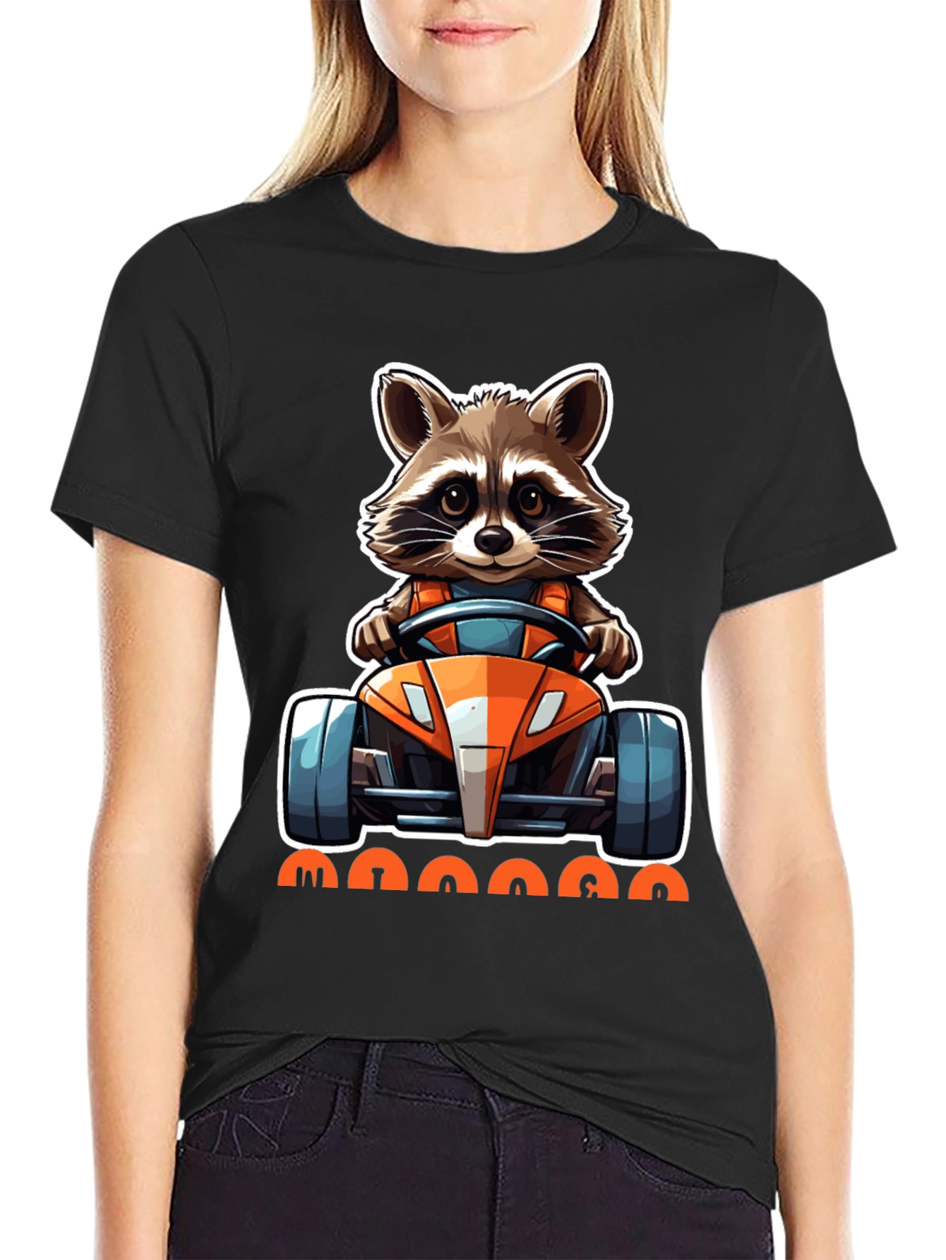 Raccoon Racer T-Shirt