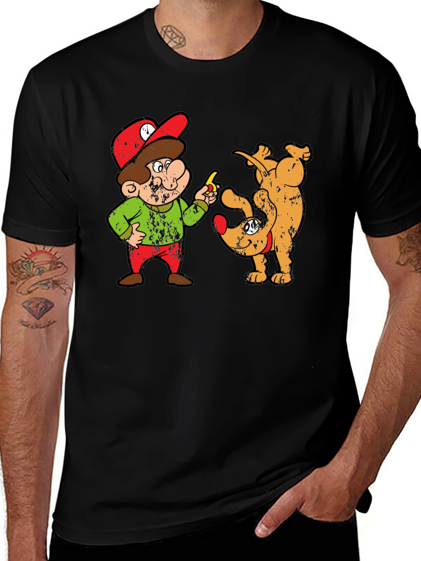 Funny Cartoon Graphic Tee