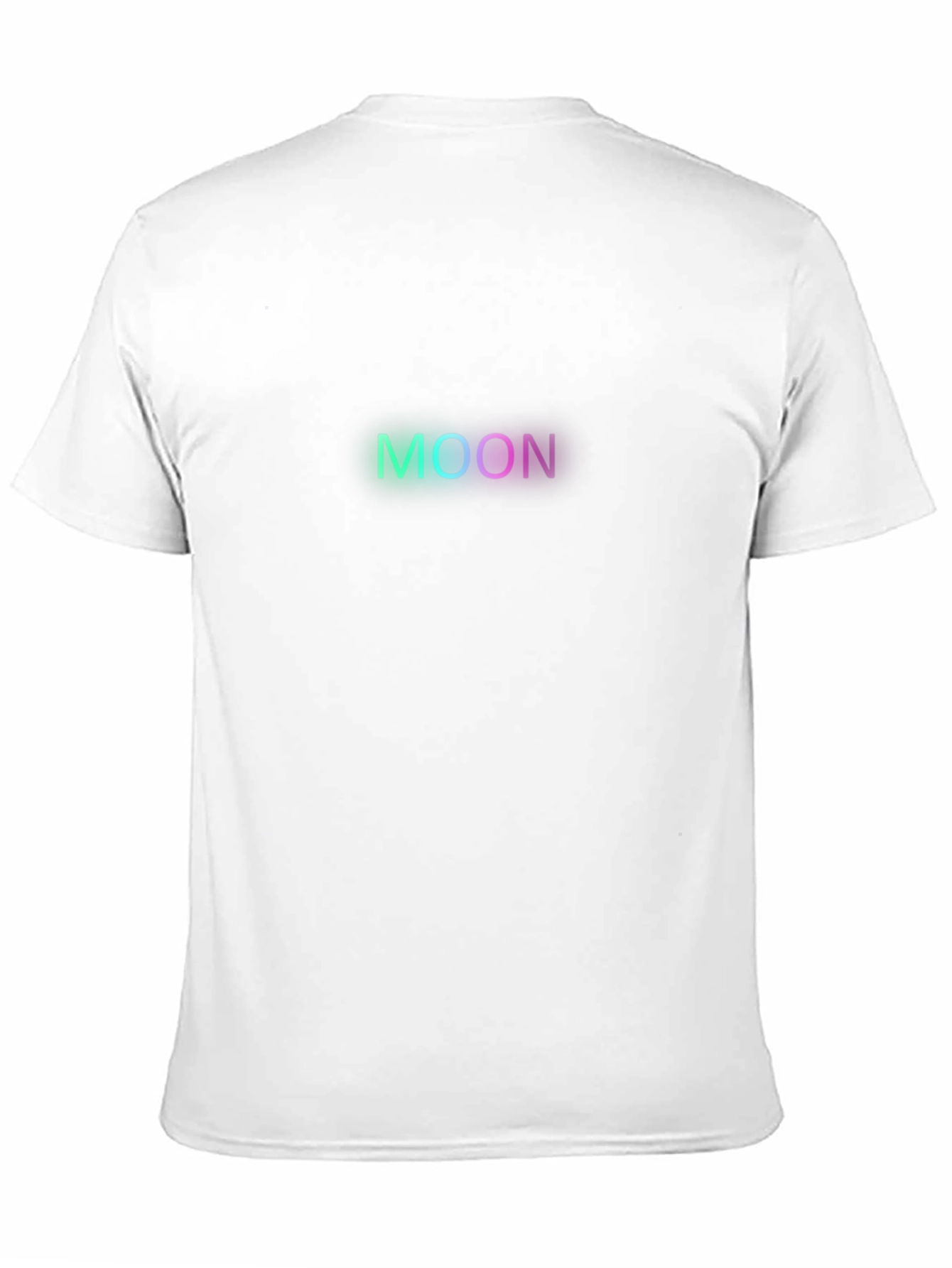Neon Moon Graphic Black T-Shirt