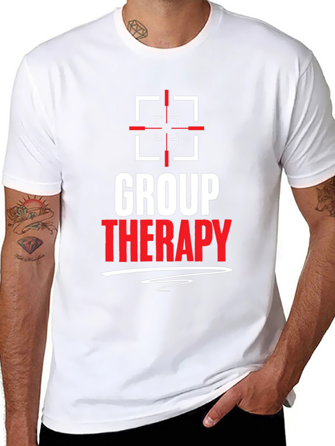 Group Therapy T-Shirt - Funny Graphic Tee