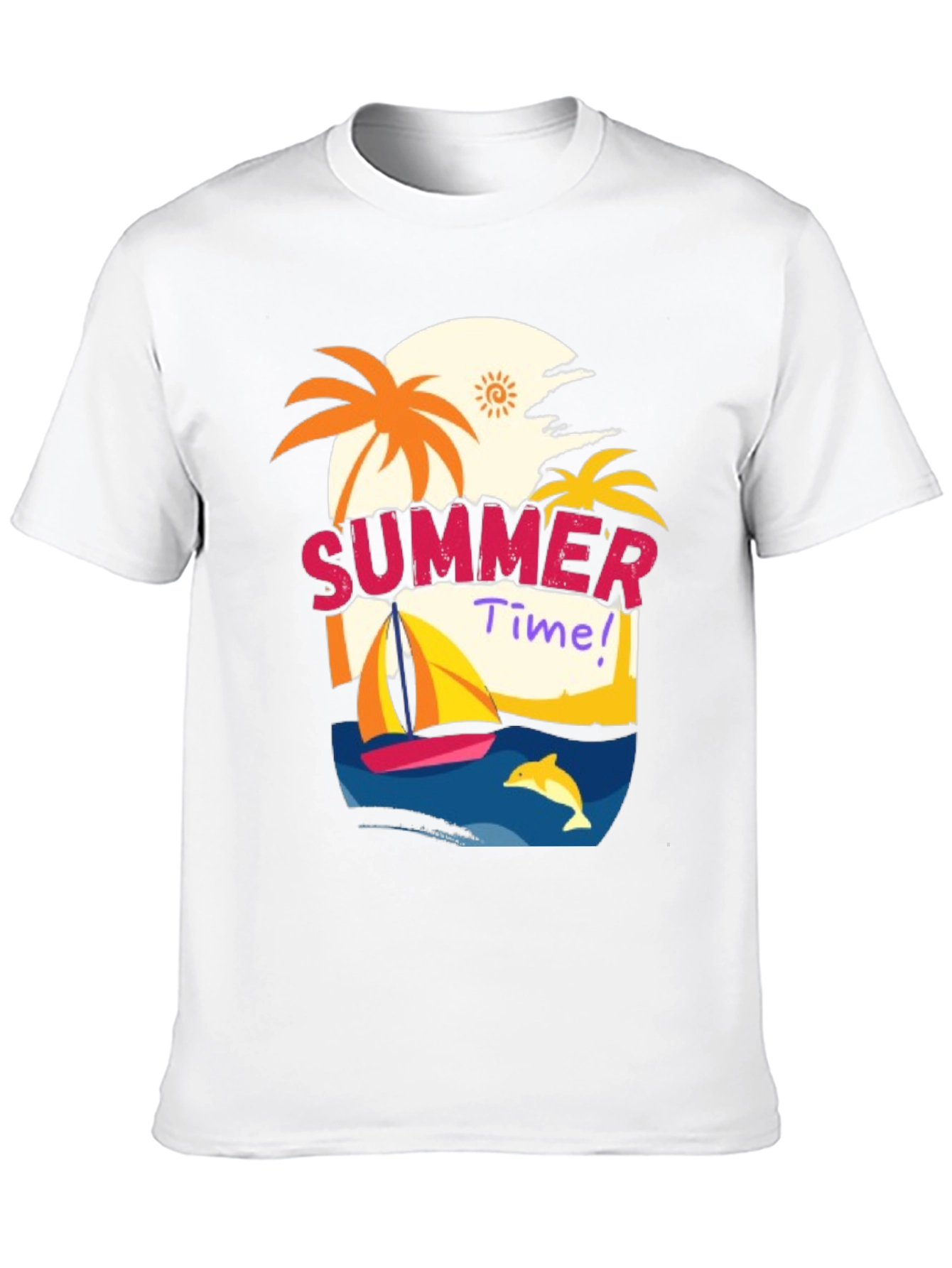 Summer Time Graphic Tee - Beach Vibes