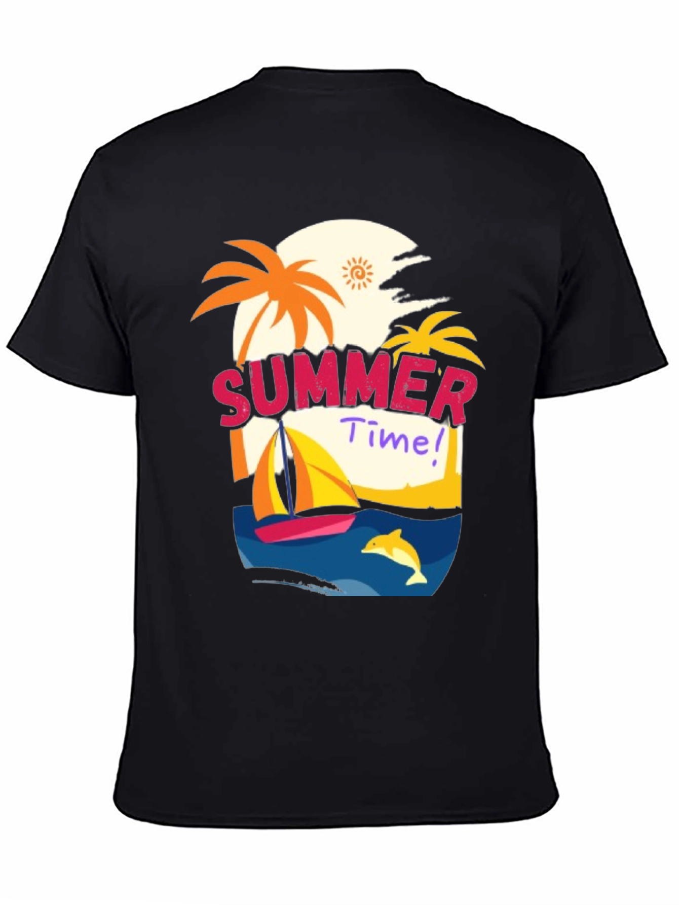 Summer Time Graphic Tee - Beach Vibes