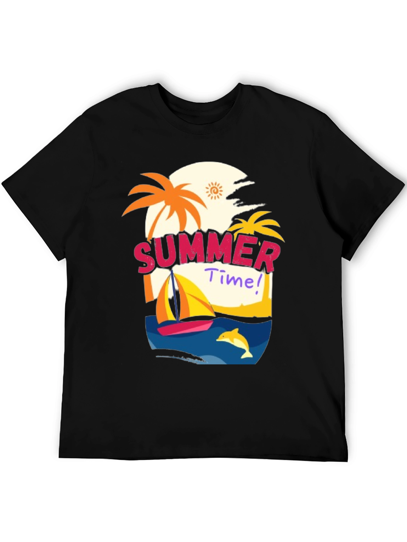 Summer Time Graphic Tee - Beach Vibes